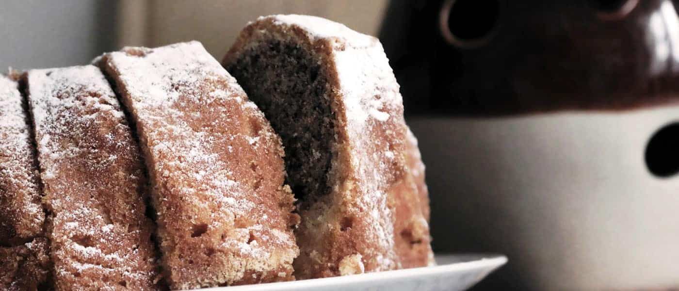 Plumcake al caffè con olio senza burro