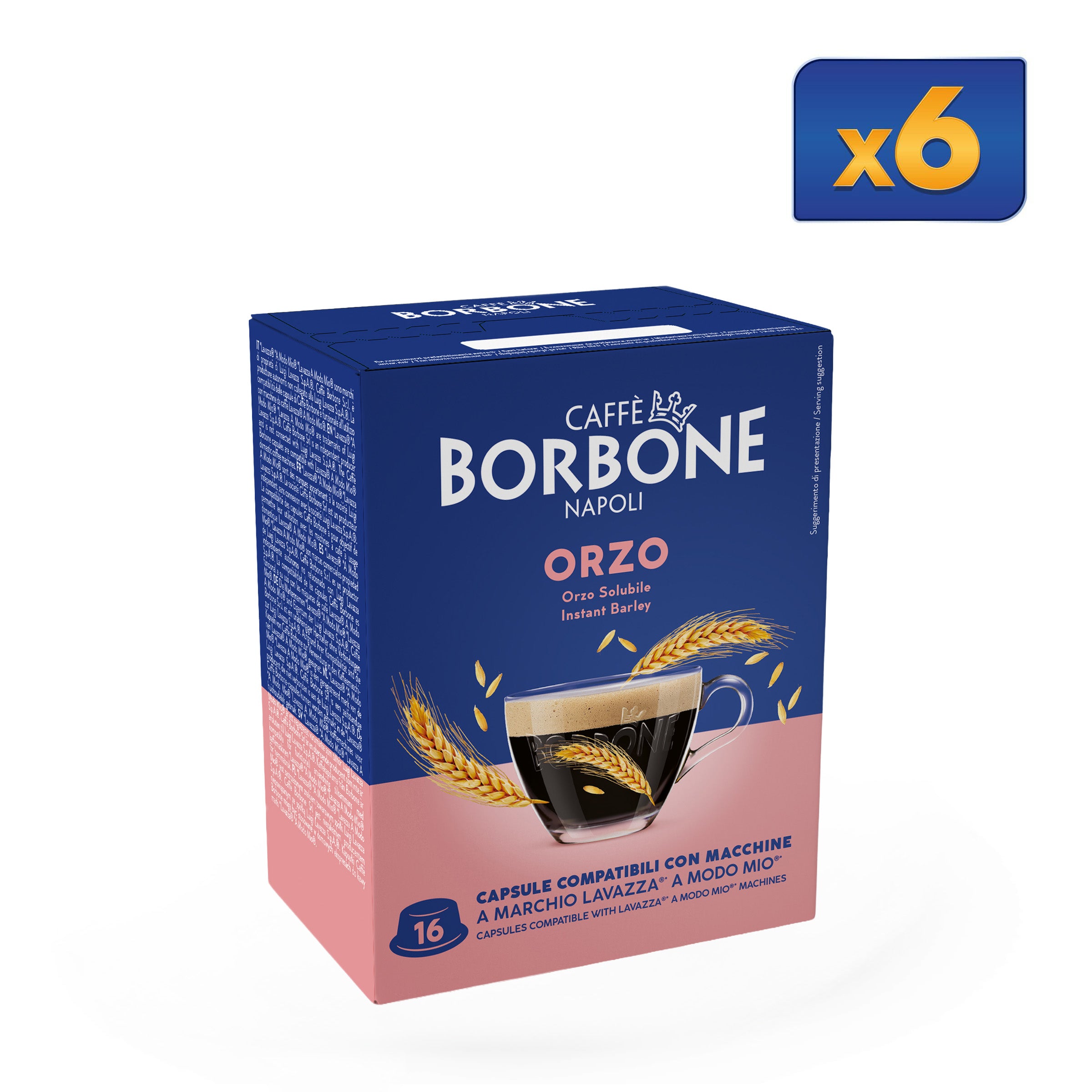 Kapseln Instant-Gerste Caffè Borbone