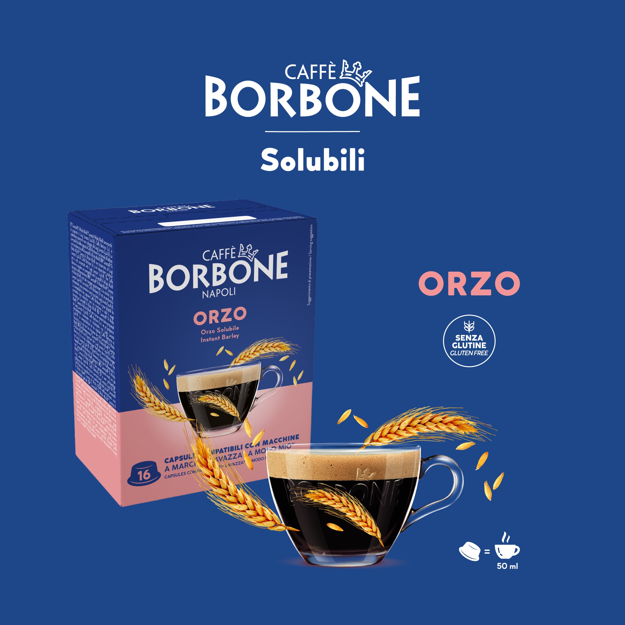 kapseln Borbone für instant-gerste