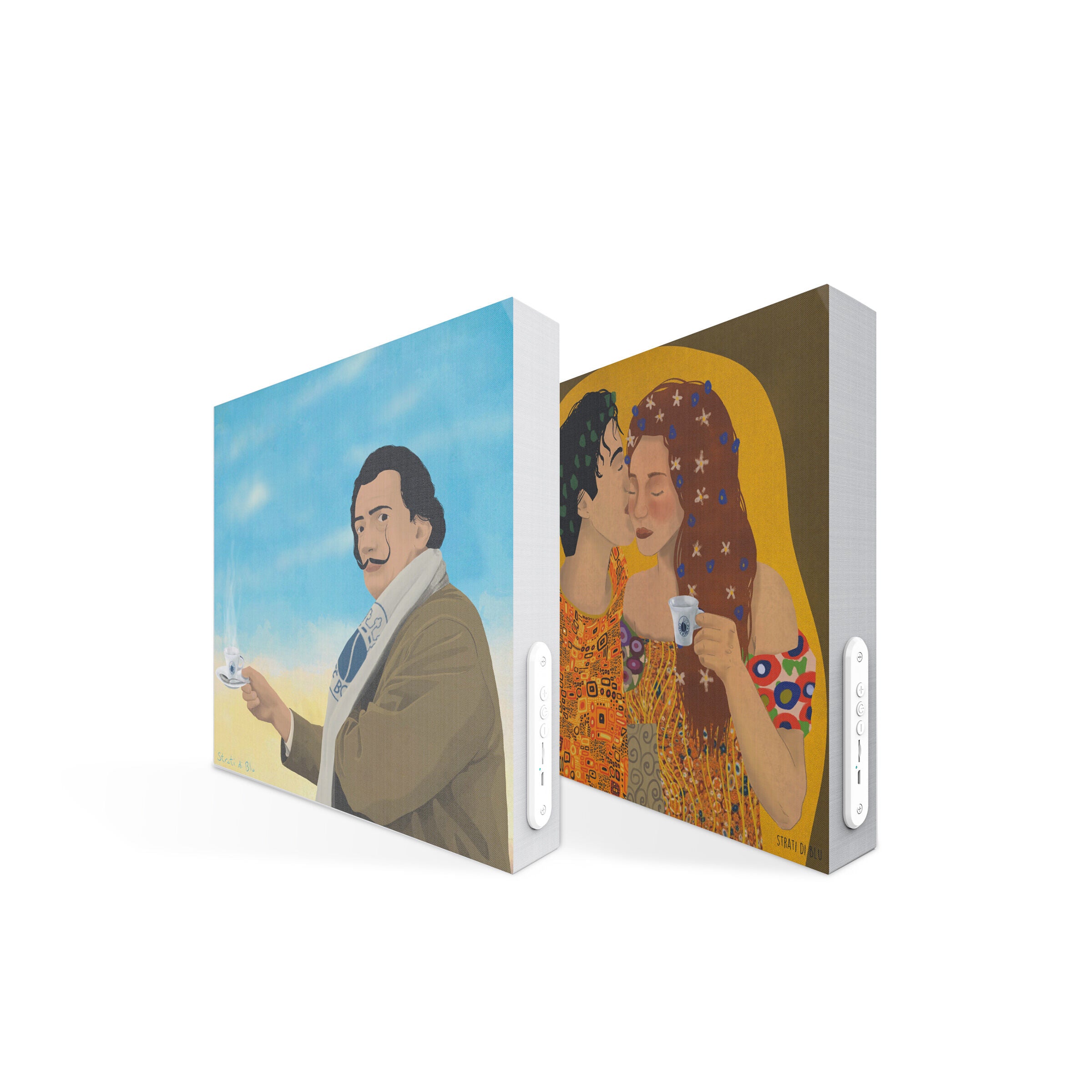 Rahmen Bluetooth-Lautsprecher - Paar 3 - Dalì + Klimt
