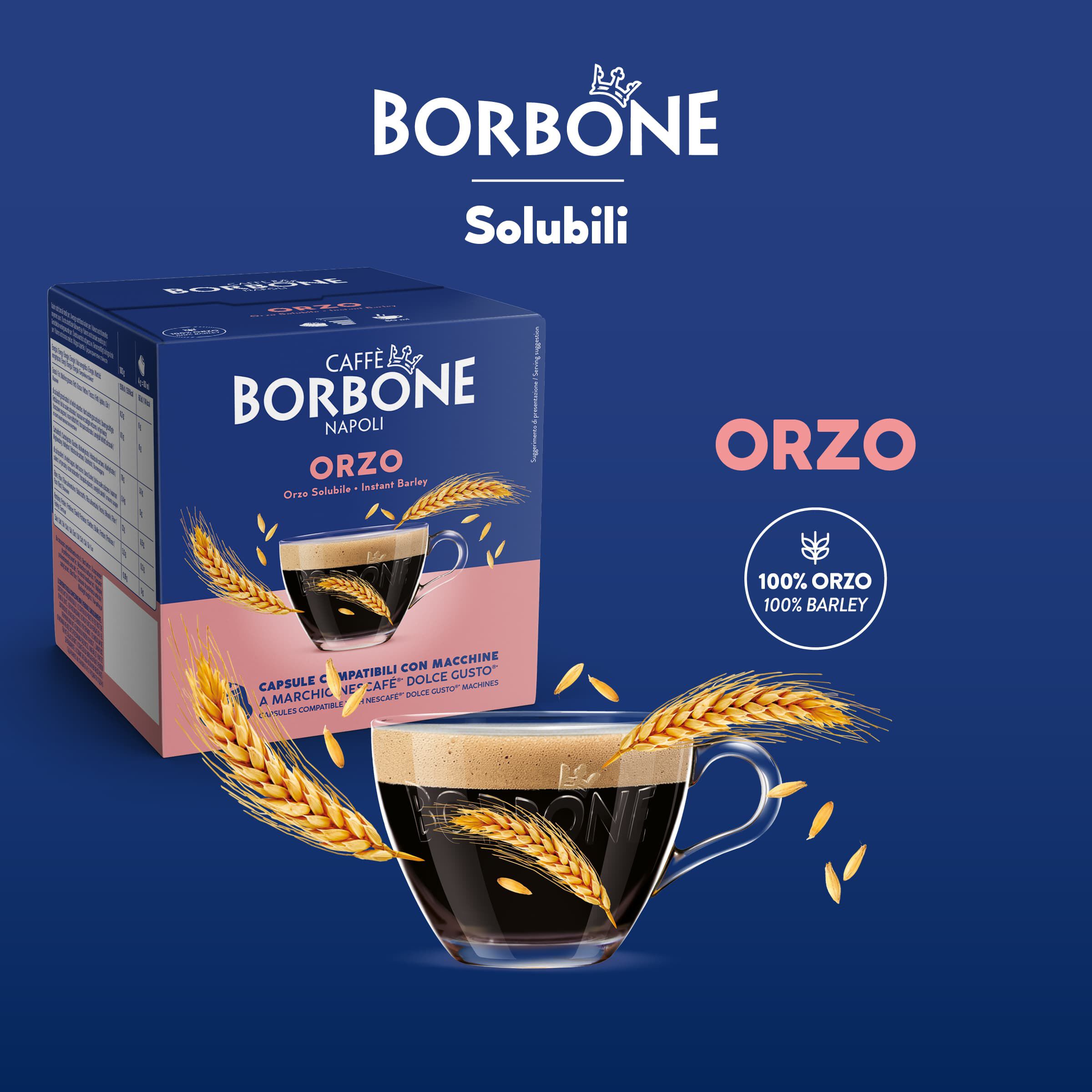 Kapseln Instant-Gerste Caffè Borbone