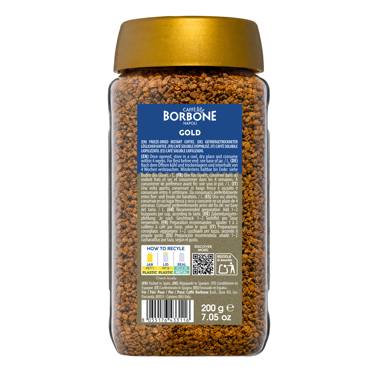 Instantkaffee – Goldmischung 200 g