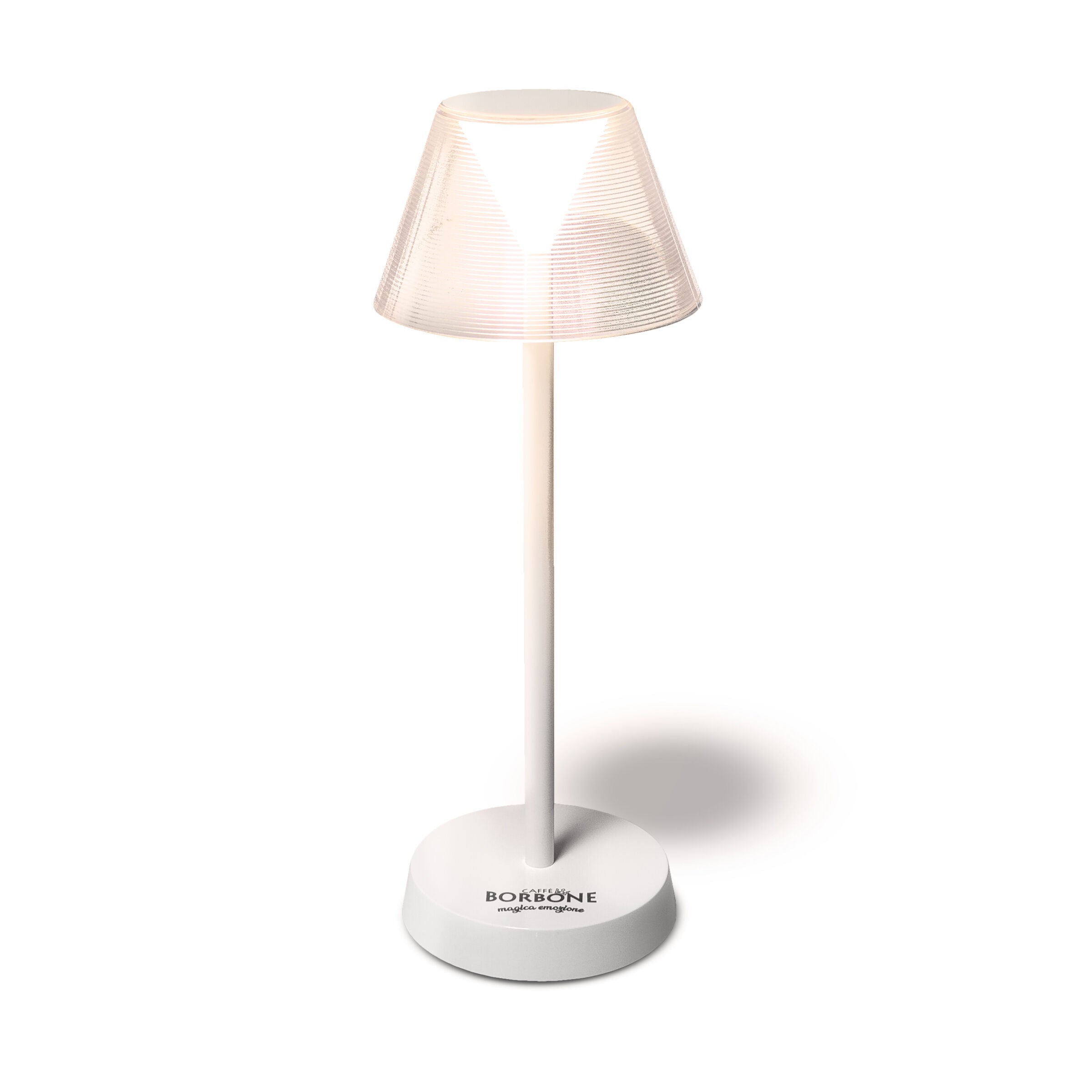 Weiße Borbone-Diner-Lampe