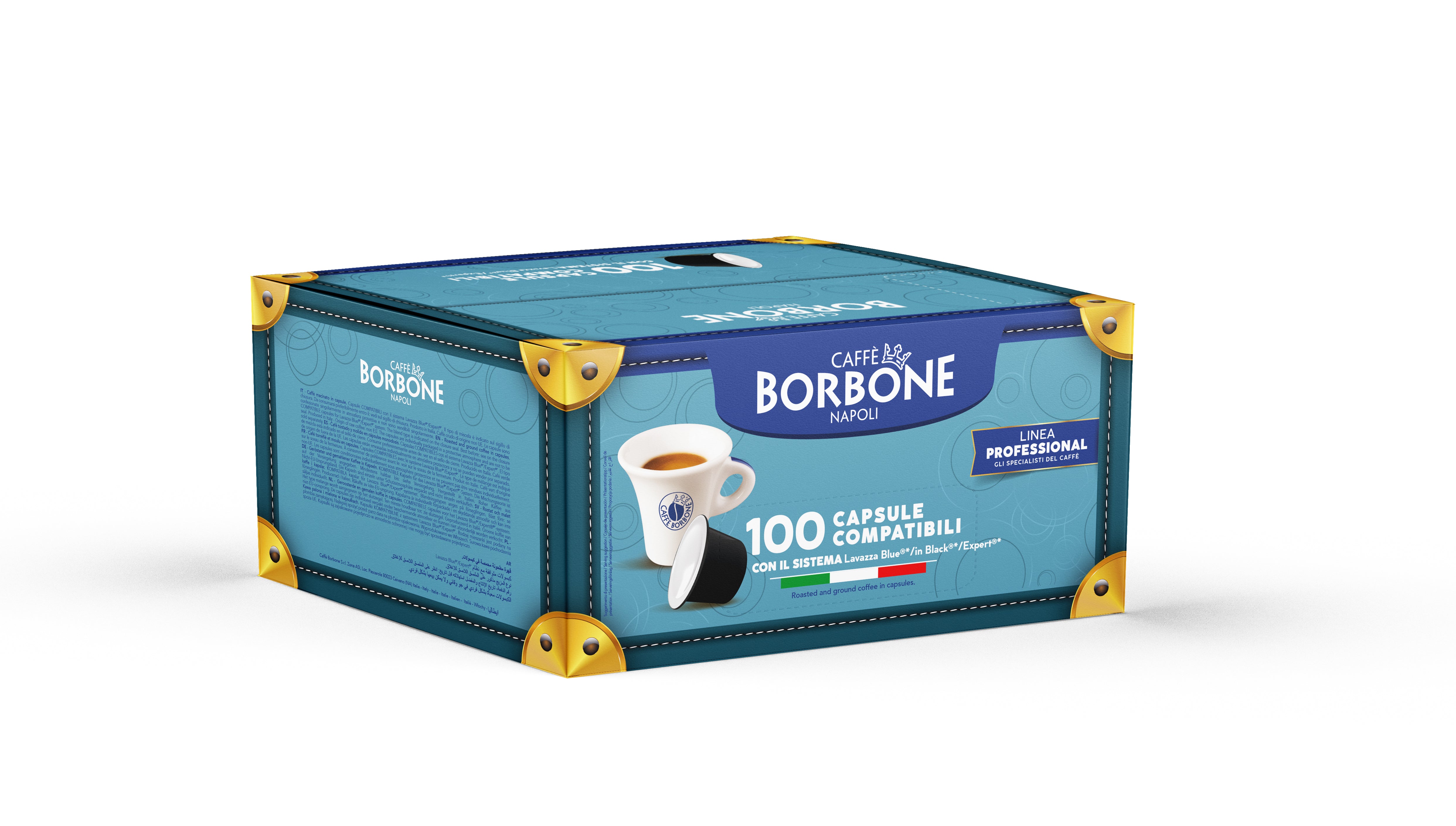Kapseln Caffè Borbone kompatibel mit Lavazza®* Blue®* In Black®* Gold Blend