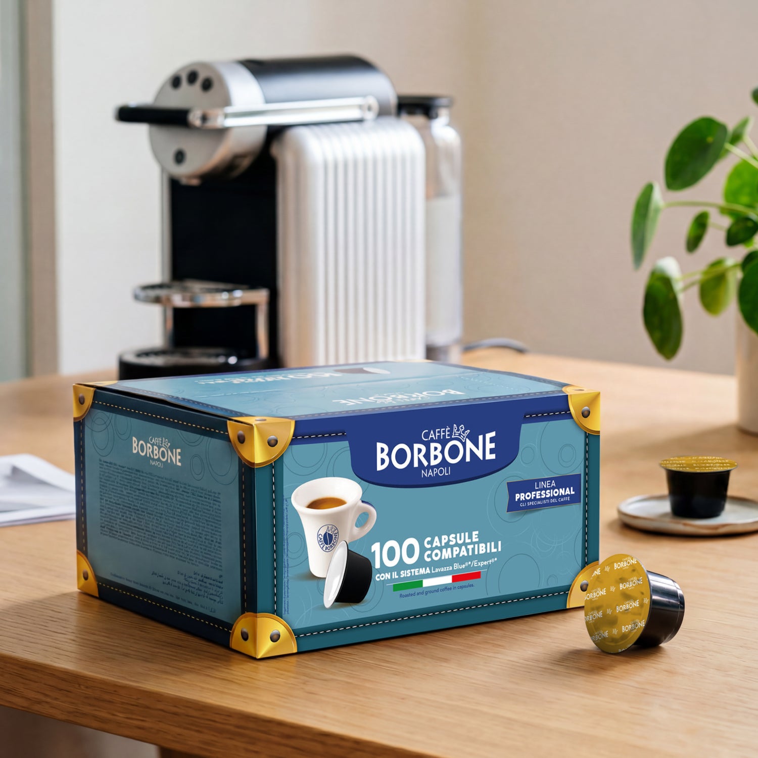 Kapseln Caffè Borbone kompatibel mit Lavazza®* Blue®* In Black®* Rot Blend