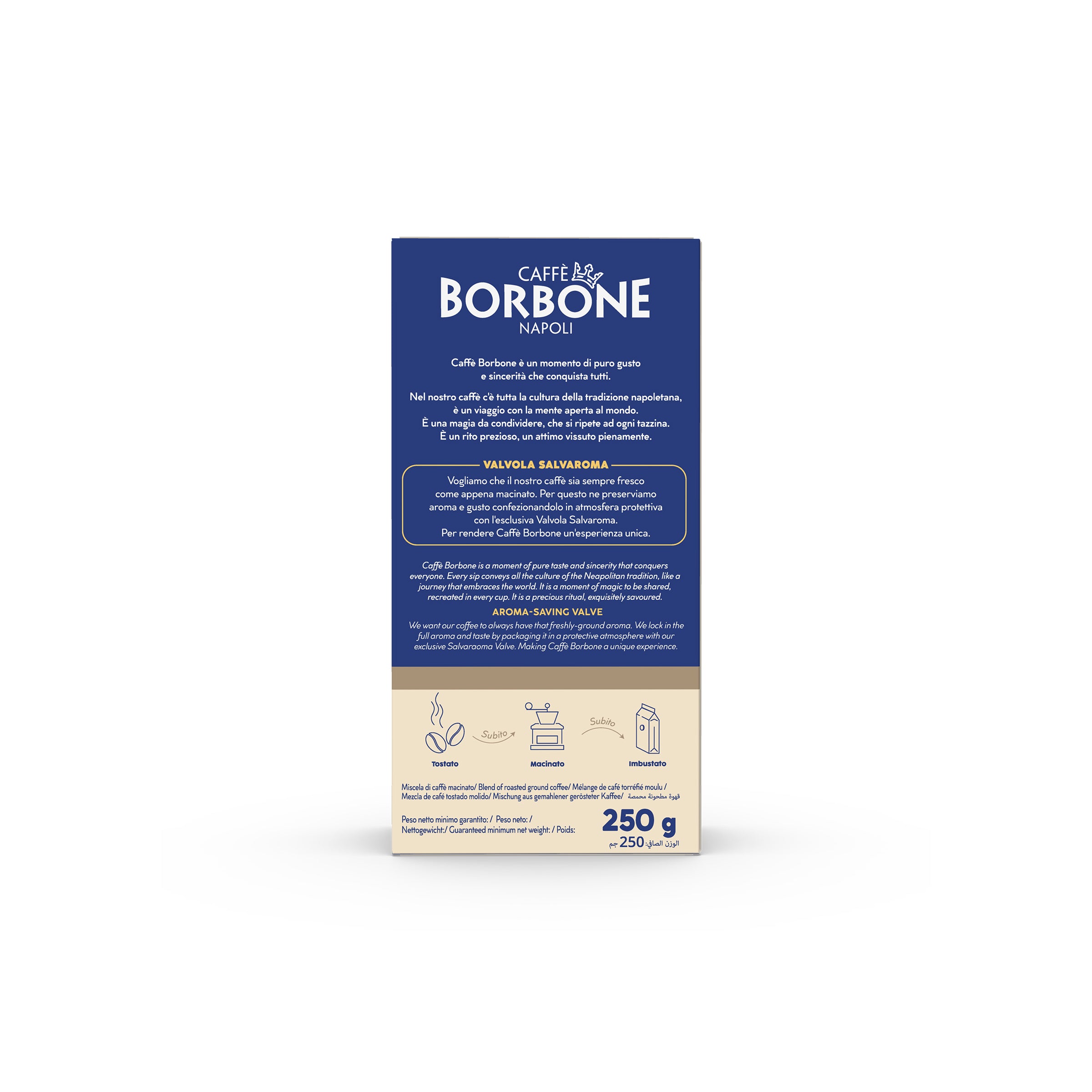 Moka Borbone miscela DECISA confezione da 250gr