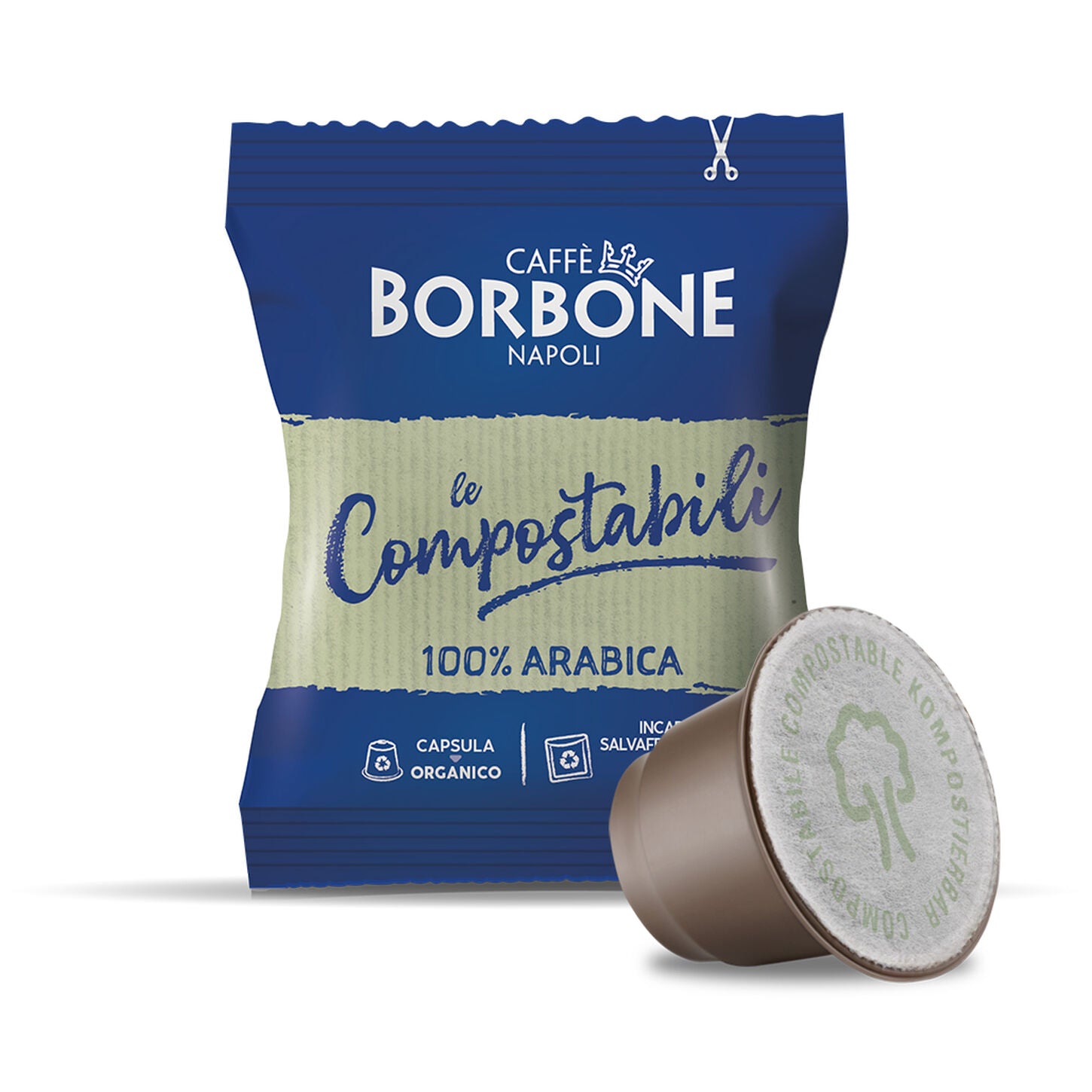 kompostierbare Kapseln, kompatibel mit Nespresso®* Heimmaschinen