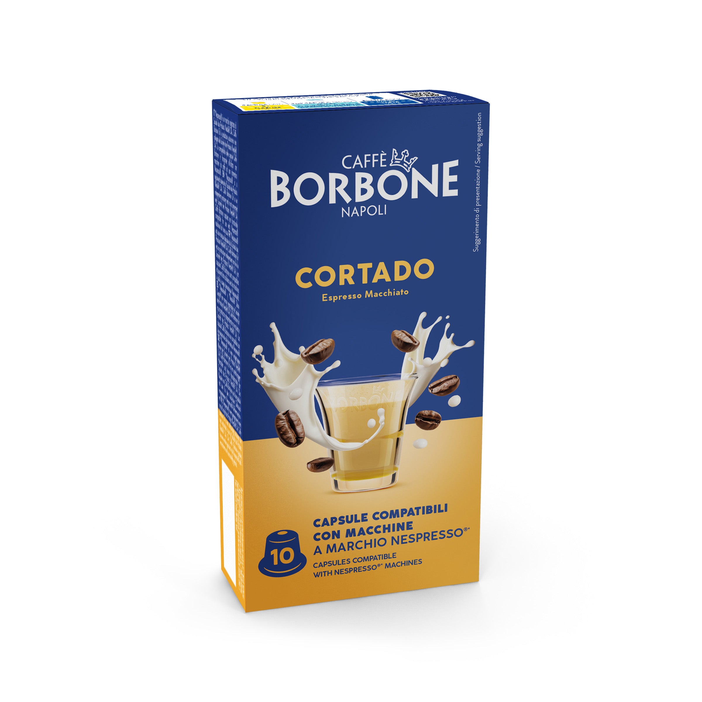 Capsule Borbone Per Bevanda Solubile CORTADO Al Gusto di Espresso Macchiato