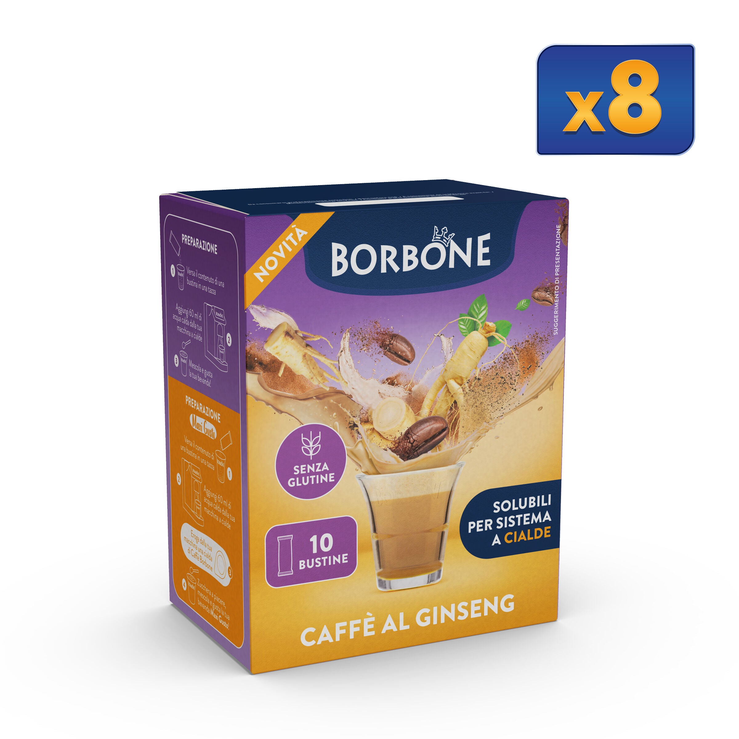 80 Stick Instant Preparation For Coffee With Ginseng
