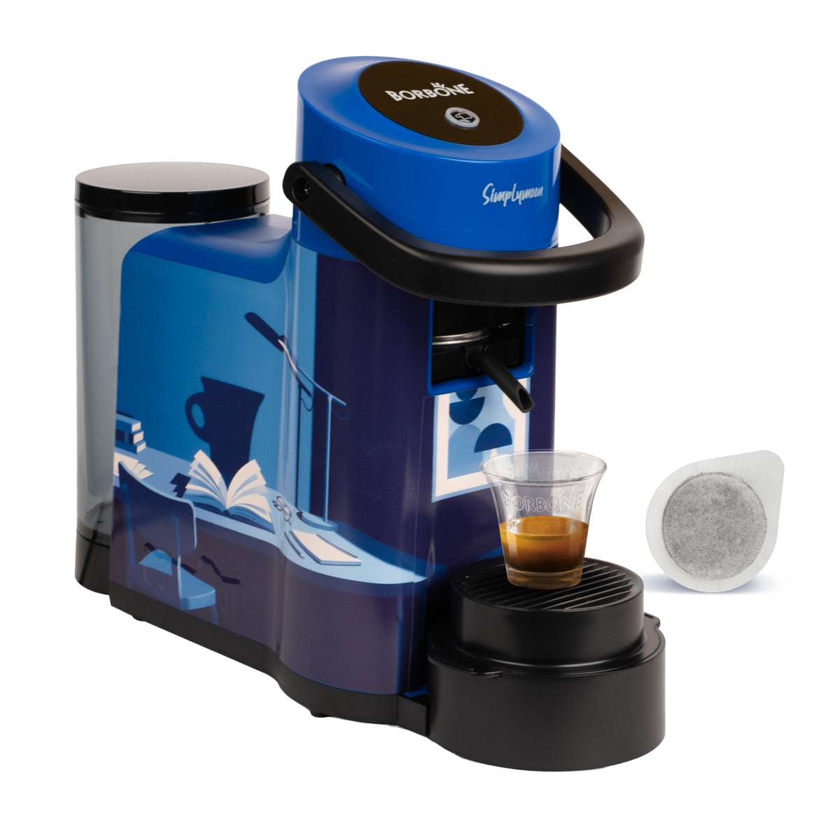 Simplymoon Caffè Borbone Limited Edition Blu Grafica 2