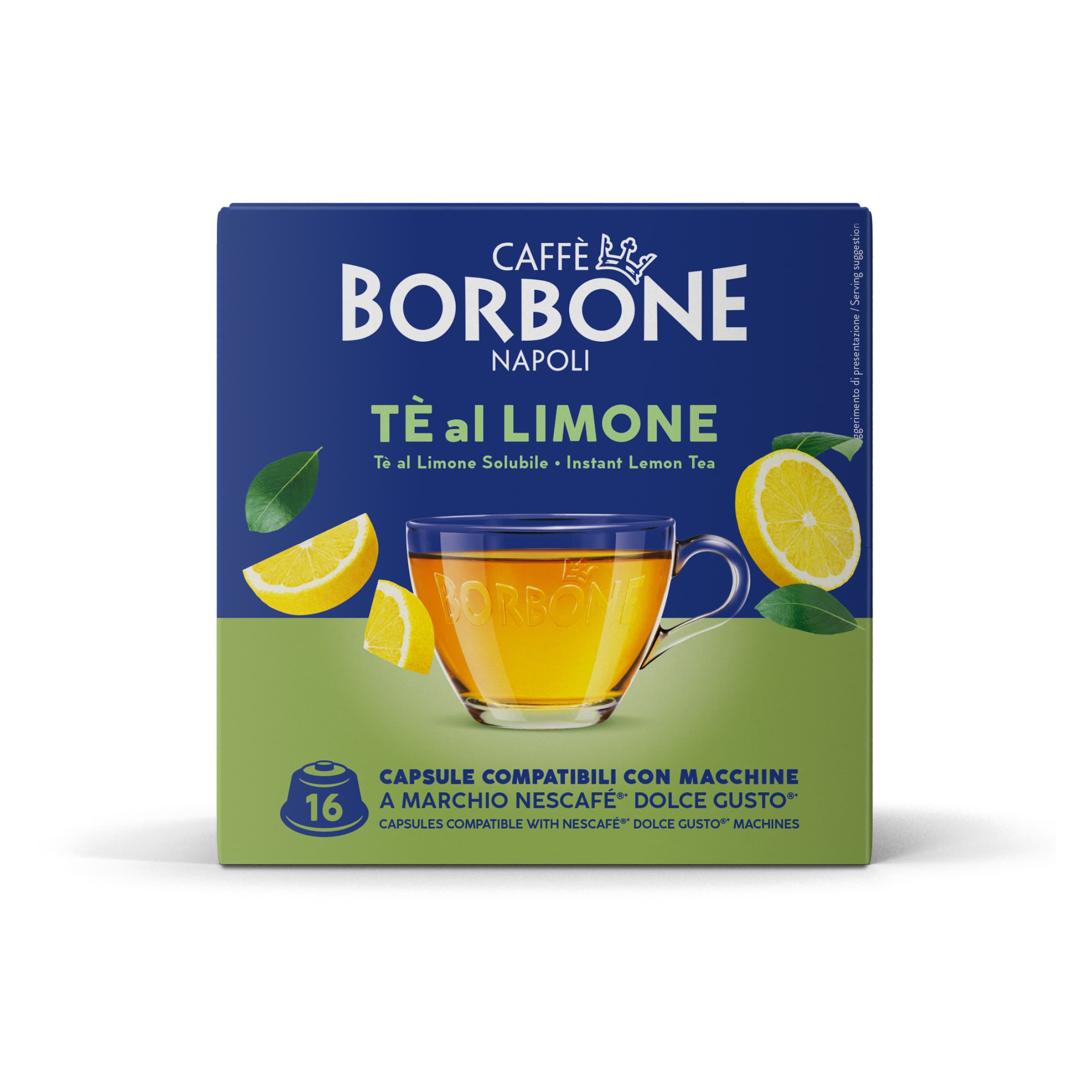 Capsule Borbone Per Bevanda Solubile Al Gusto Tè Al Limone