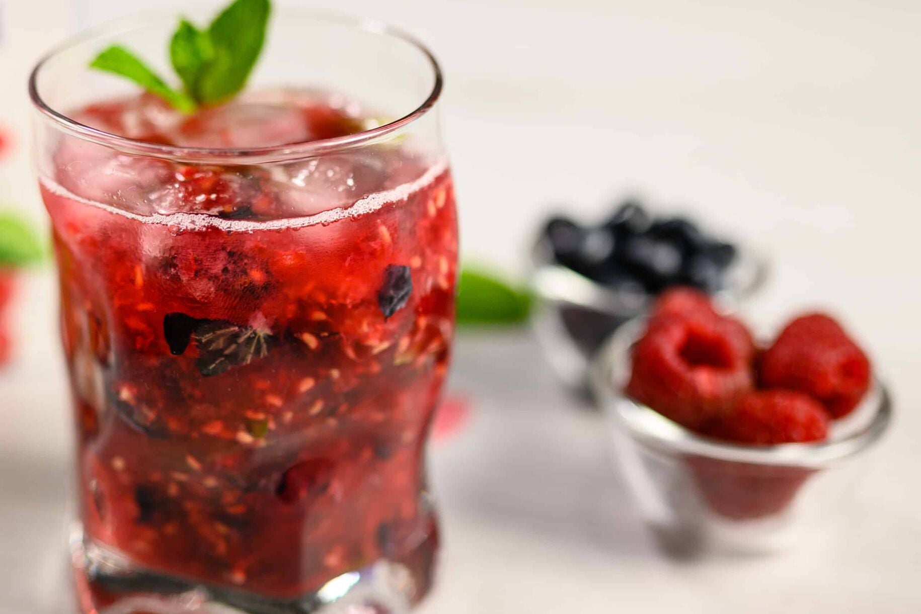 Aperitivo ai frutti di bosco...l'analcolico gustoso