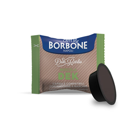 GREEN DEK Mischung Kapseln kompatibel Borbone Don Carlo