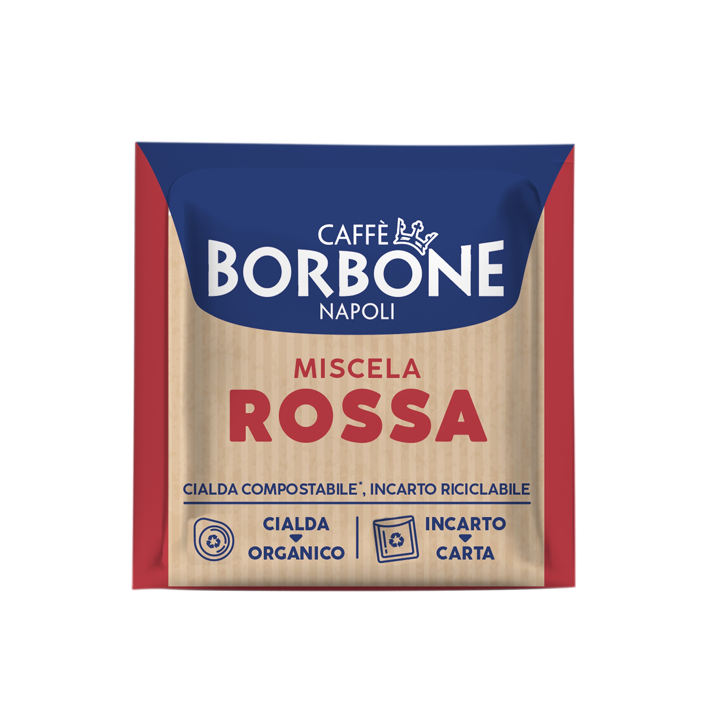 RED Mischung ESE Papierpads 44mm Caffè Borbone