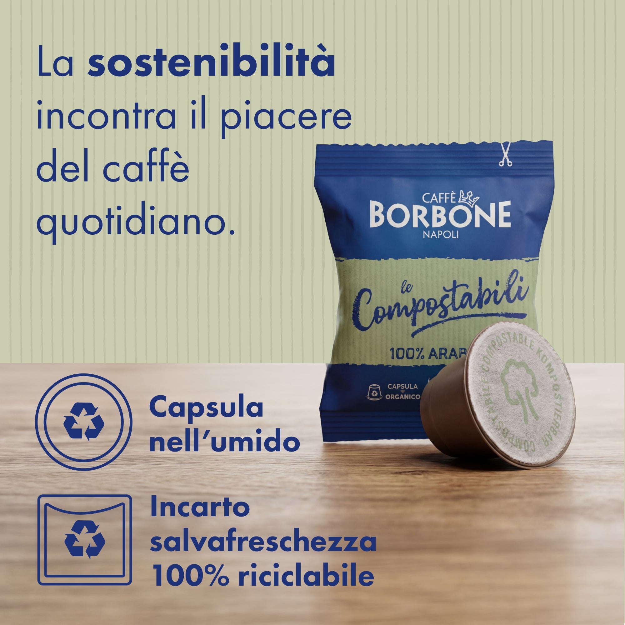 50 Compostable Compatible Capsules Nespresso