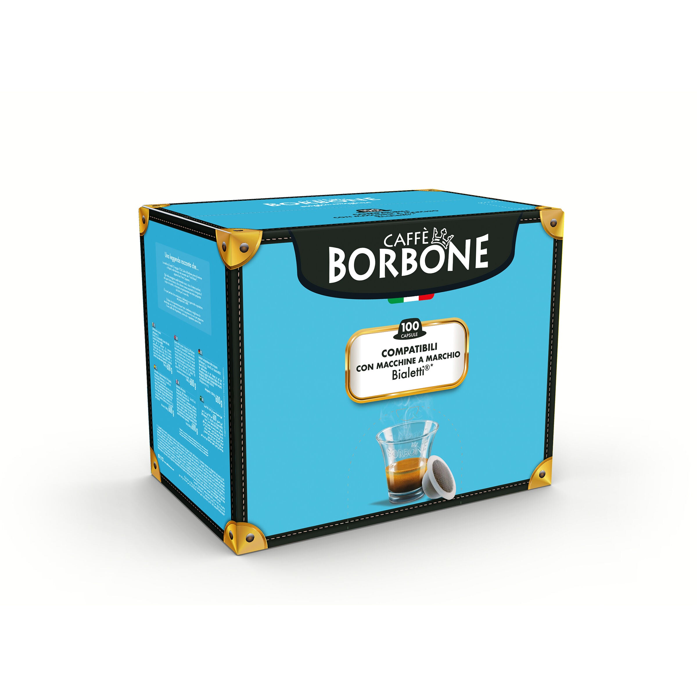 Kapseln Caffè Borbone-kompatible Bialetti®* - ROT-Mischung