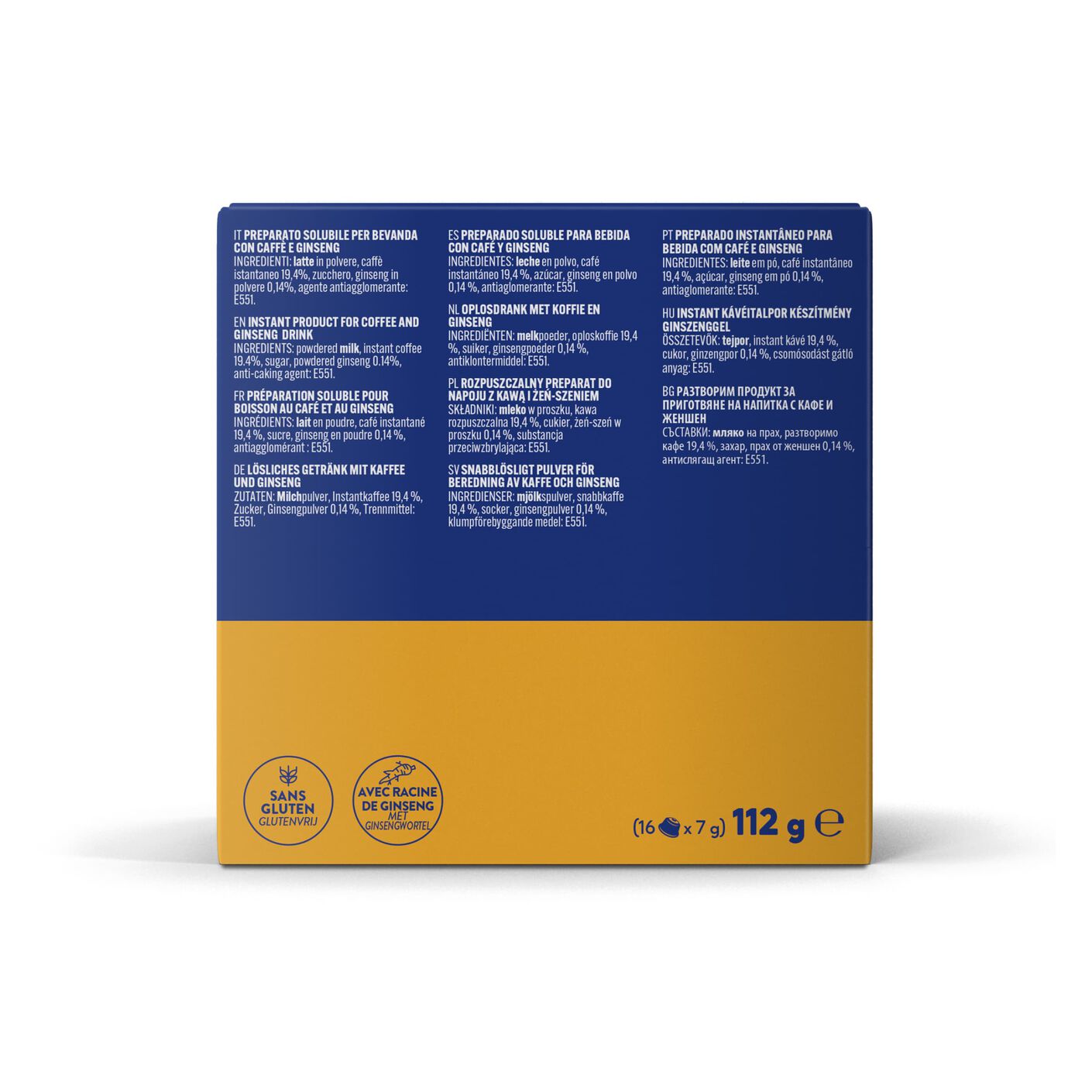 64 Capsule Borbone Compatibili con macchine da caffè Nescafè®* Dolce Gusto®* CAFFE AL GUSTO DI GINSENG