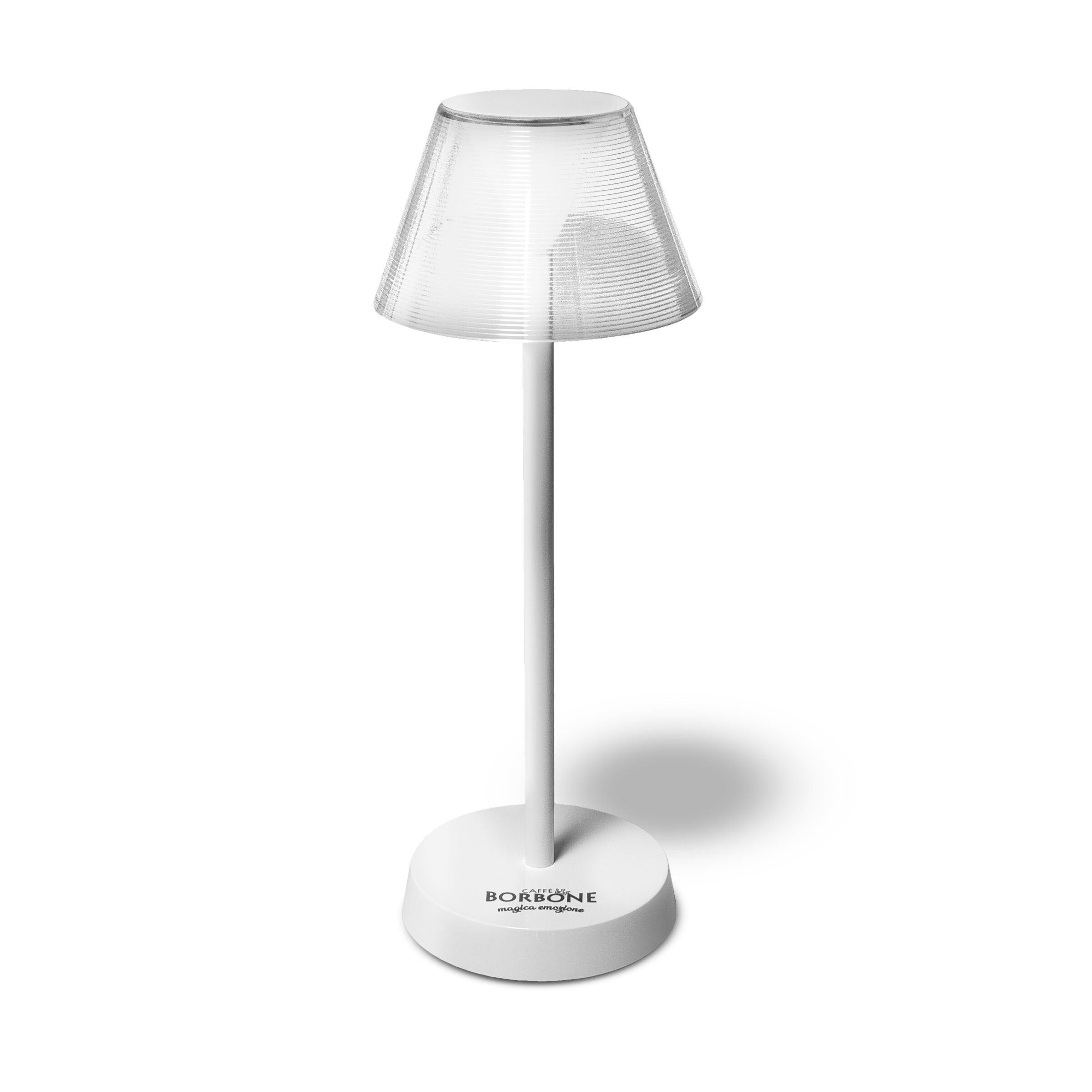 Weiße Borbone-Diner-Lampe
