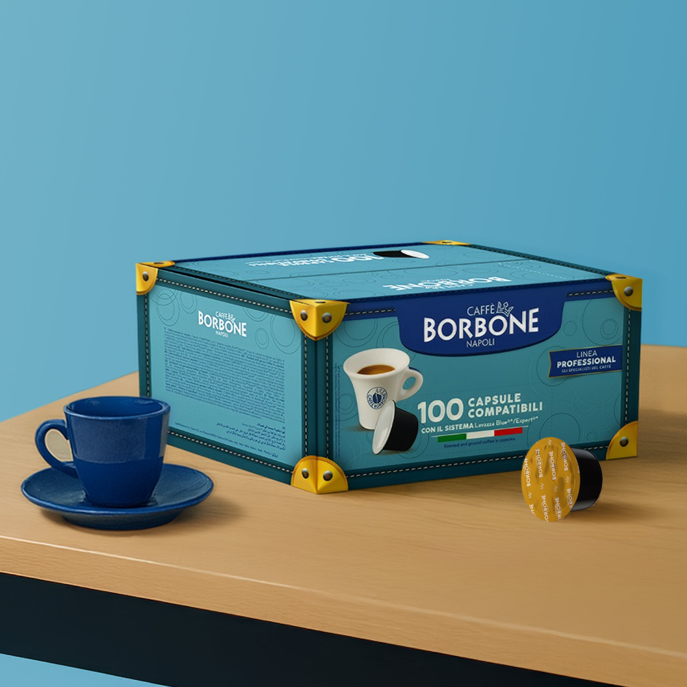 Kapseln Caffè Borbone kompatibel mit Lavazza®* Blue®* In Black®* Gold Blend