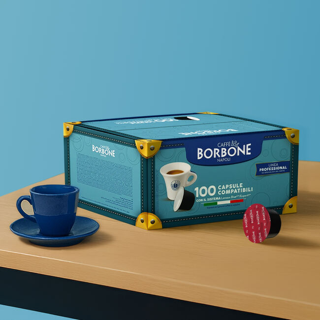 Kapseln Caffè Borbone kompatibel mit Lavazza®* Blue®* In Black®* Rot Blend