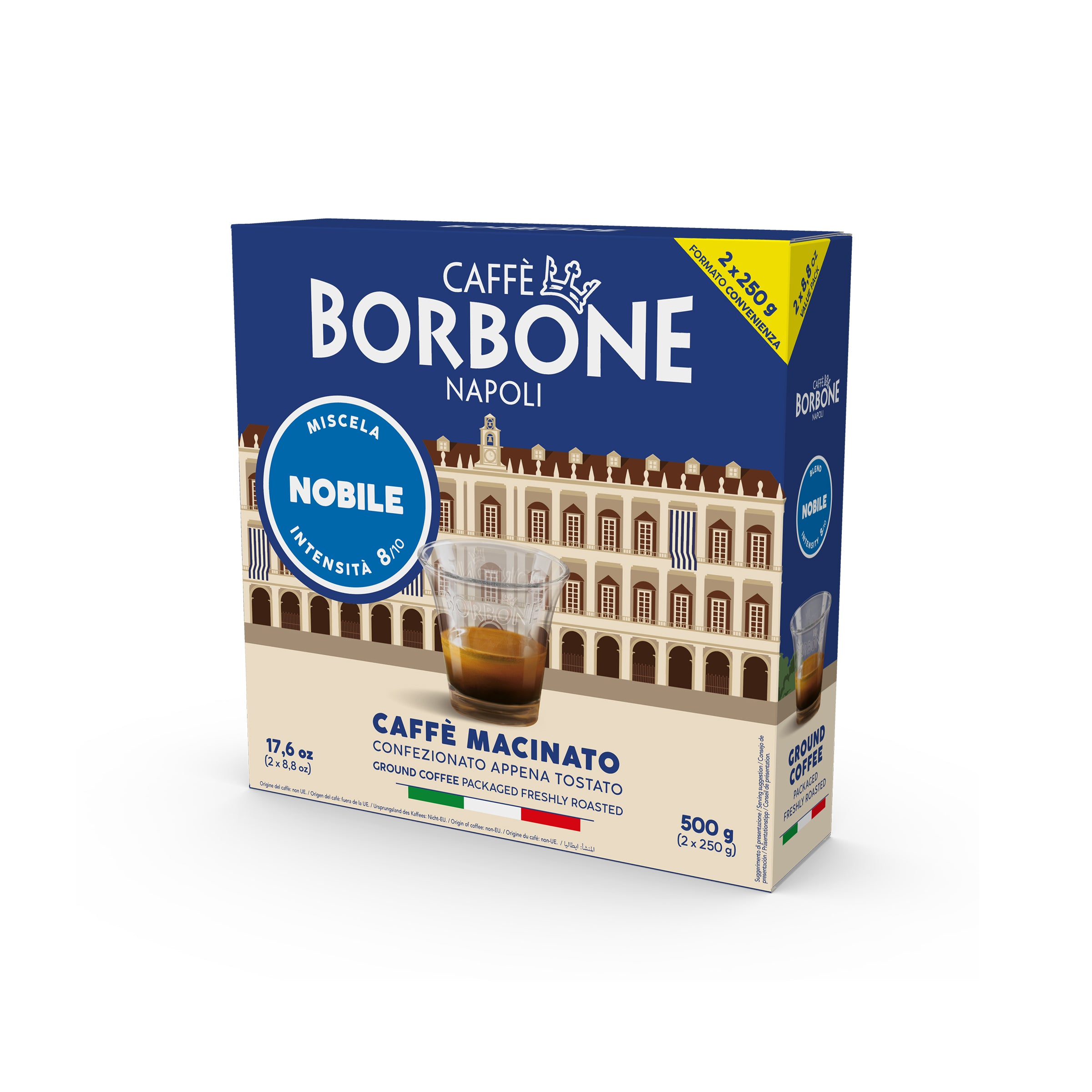 Borbone Moka Nobile Blend 2X250Gr Bipack