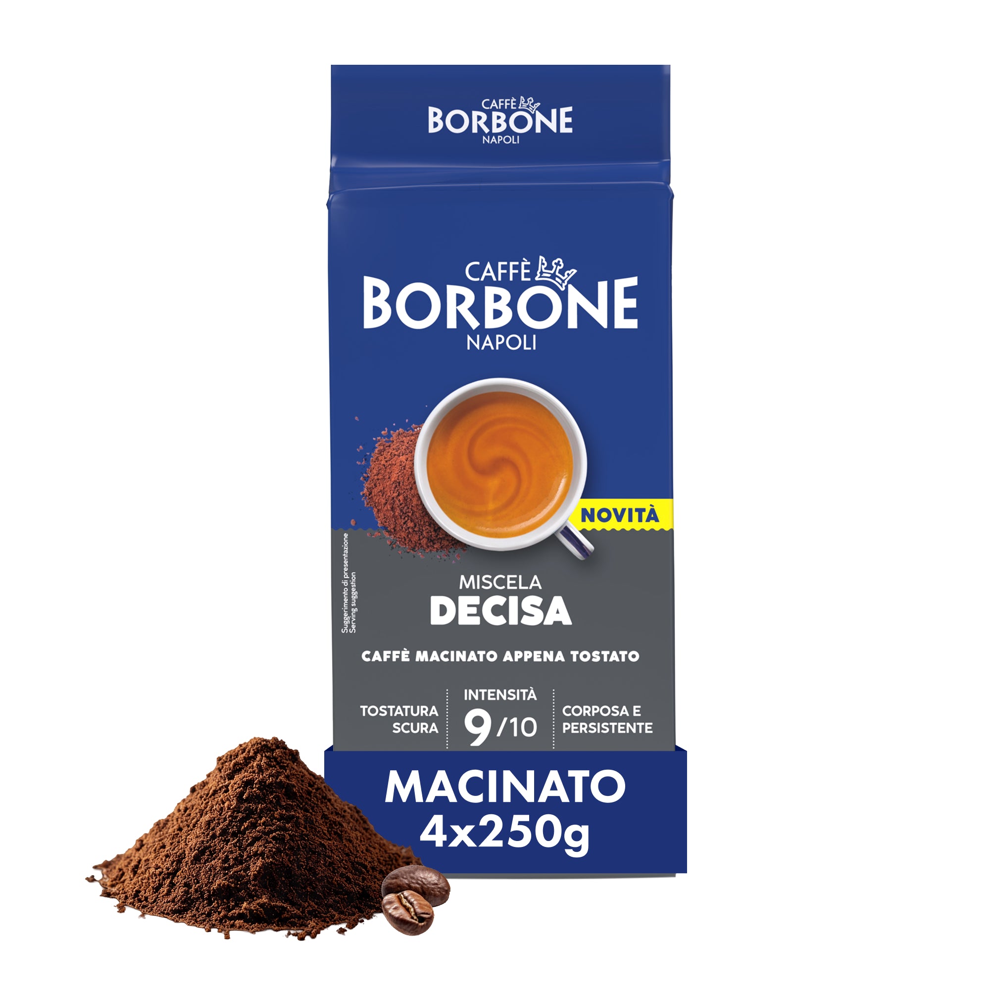 Macinato Caffè Borbone miscela Decisa 4x250gr