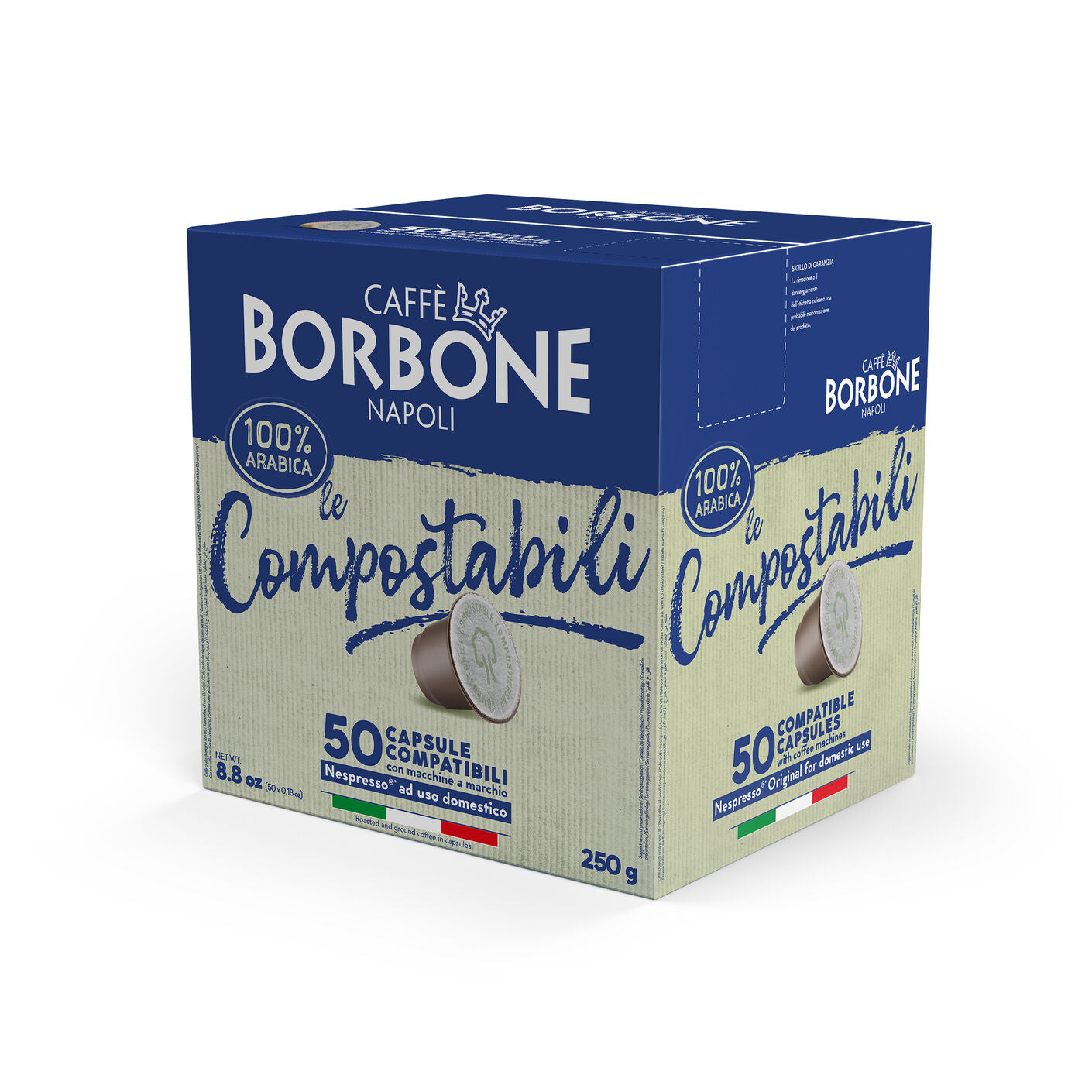 kompostierbare Kapseln, kompatibel mit Nespresso®* Heimmaschinen