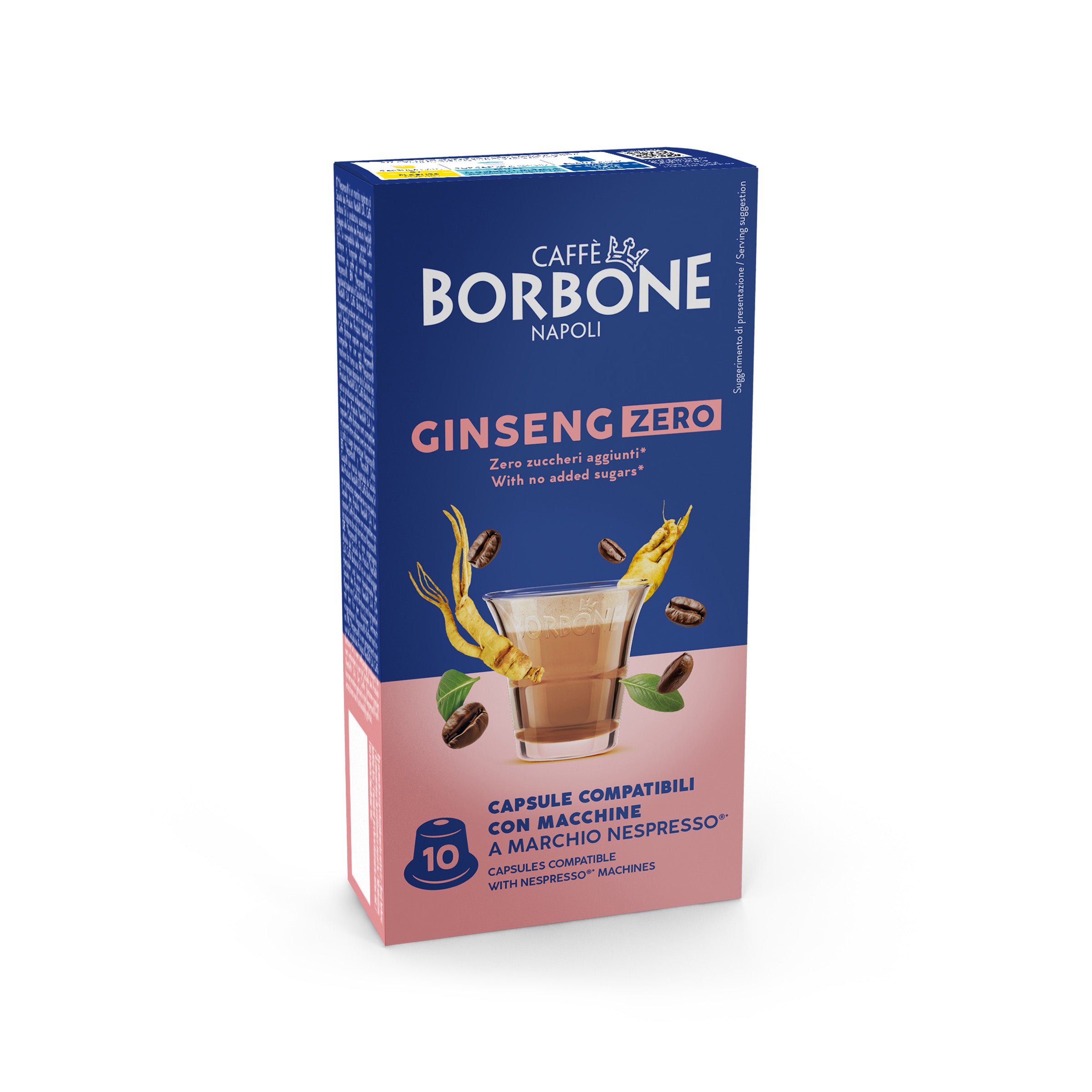 Capsule Borbone Per Bevanda Solubile GINSENG ZERO