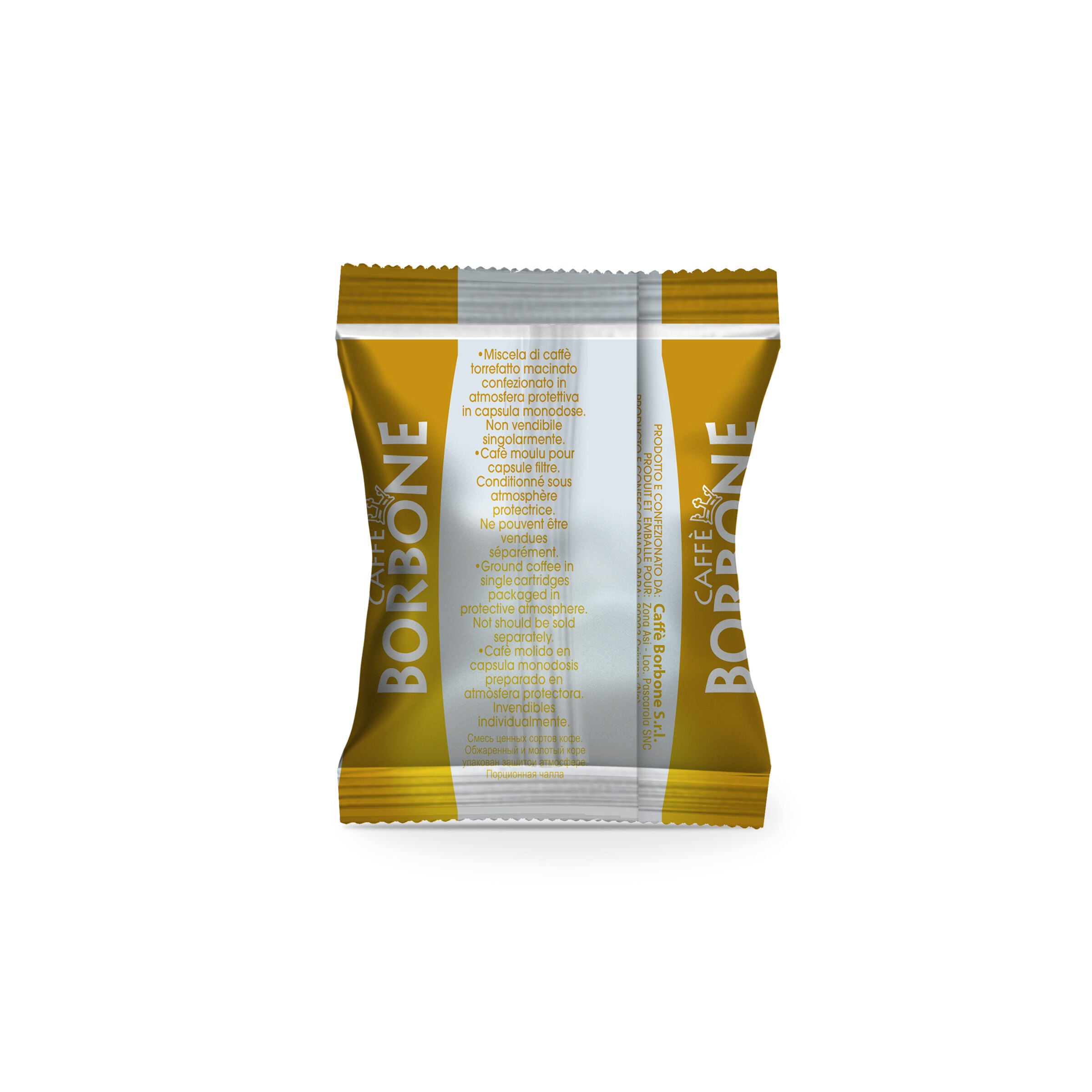 Kapseln Borbone Kompatibel mit Haushaltskaffeemaschinen Nespresso® * GOLD Mischung