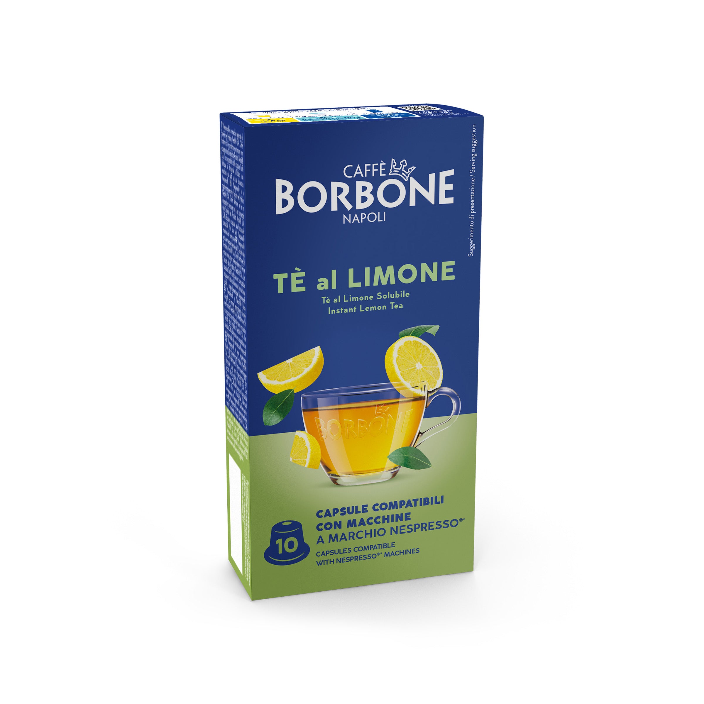 Capsule Borbone Per Bevanda Solubile Al Gusto TÈ AL LIMONE