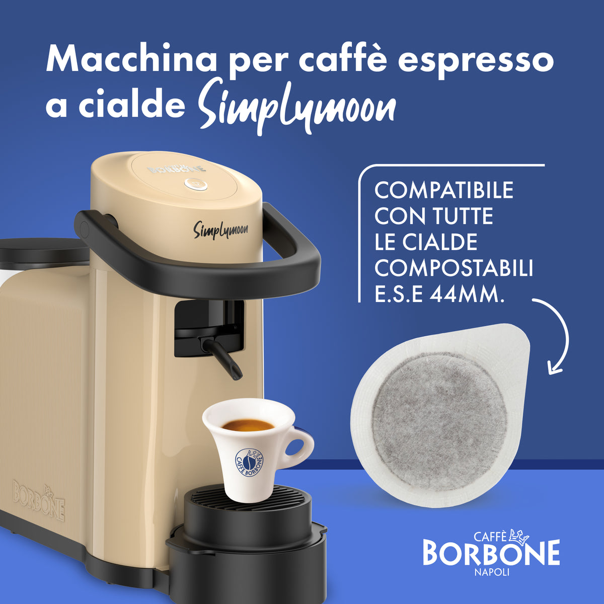 Simplymoon Caffè Borbone BEIGE
