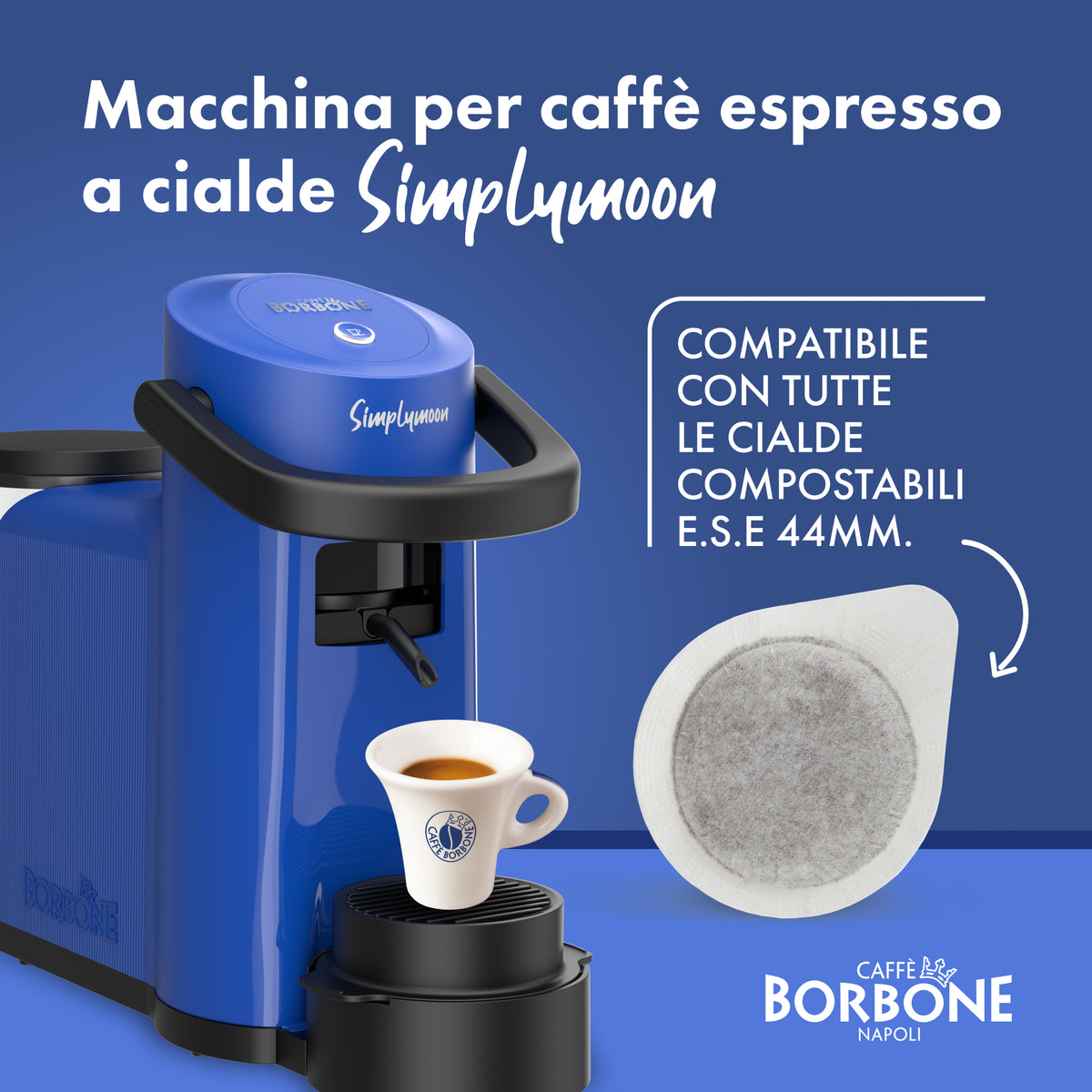 Simplymoon Caffè Borbone BLU