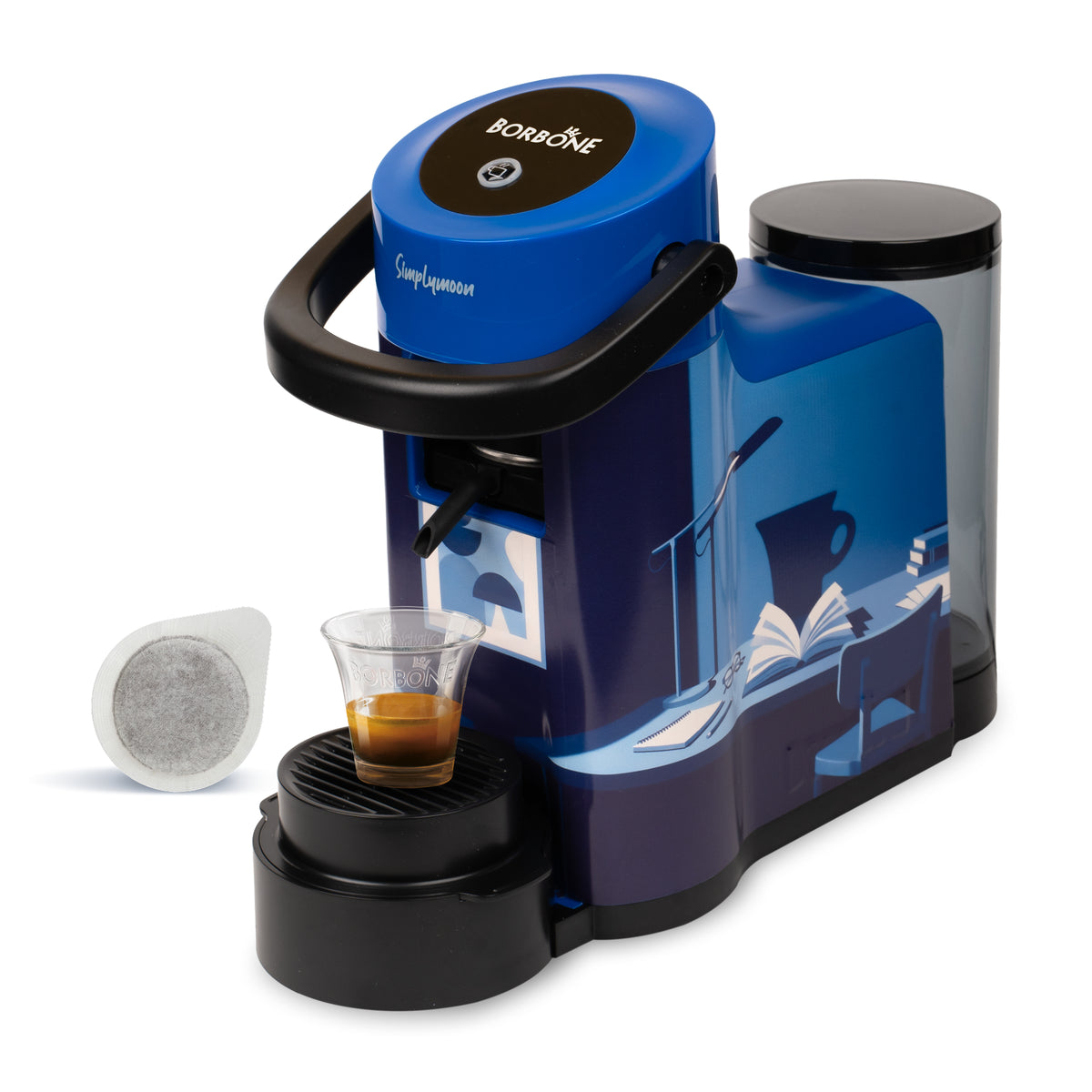 Simplymoon Caffè Borbone Limited Edition Blu Grafica 2