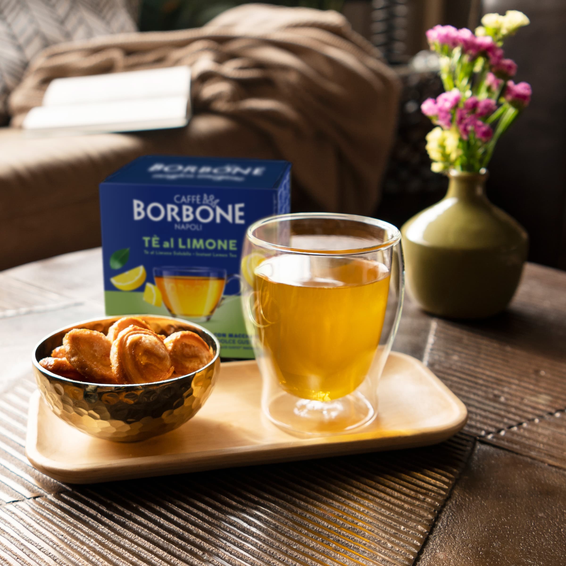Capsule Borbone Per Bevanda Solubile Al Gusto Tè Al Limone