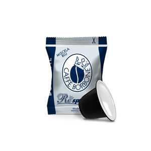Capsule Borbone REspresso Miscela BLU COMPATIBILI con macchine ad uso domestico a marchio Nespresso®*