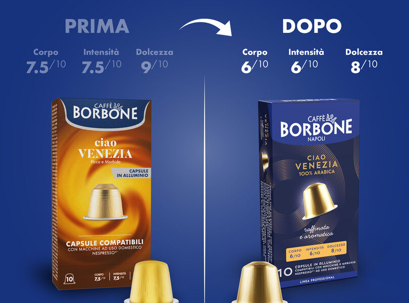Caffè Borbone Respresso Espresso Capsules Miscela Oro 100 - Foto 3