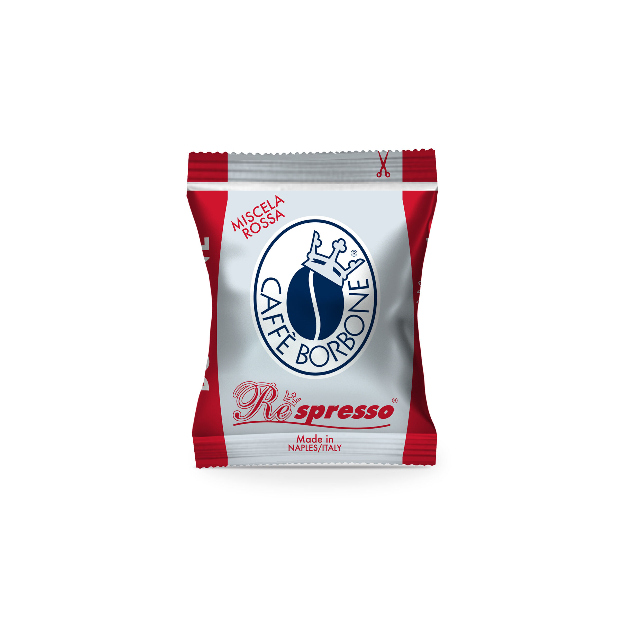 100 Capsules compatible with Nespresso Caffe Borbone RED Blend Caffeborbone