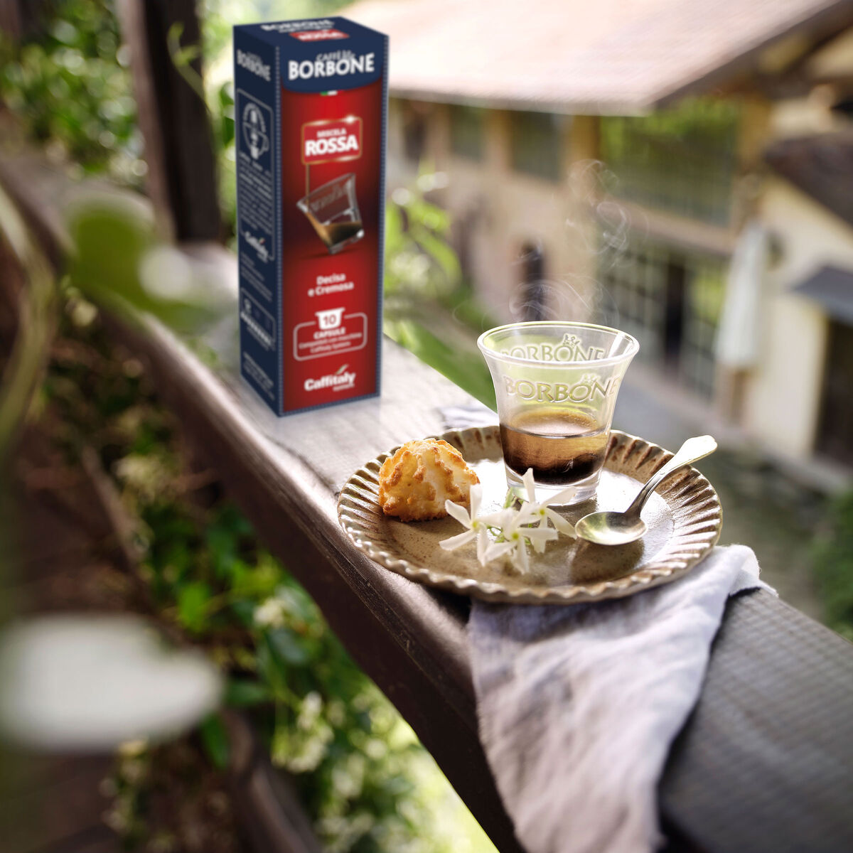 Capsule originali Caffitaly miscela Borbone ROSSA
