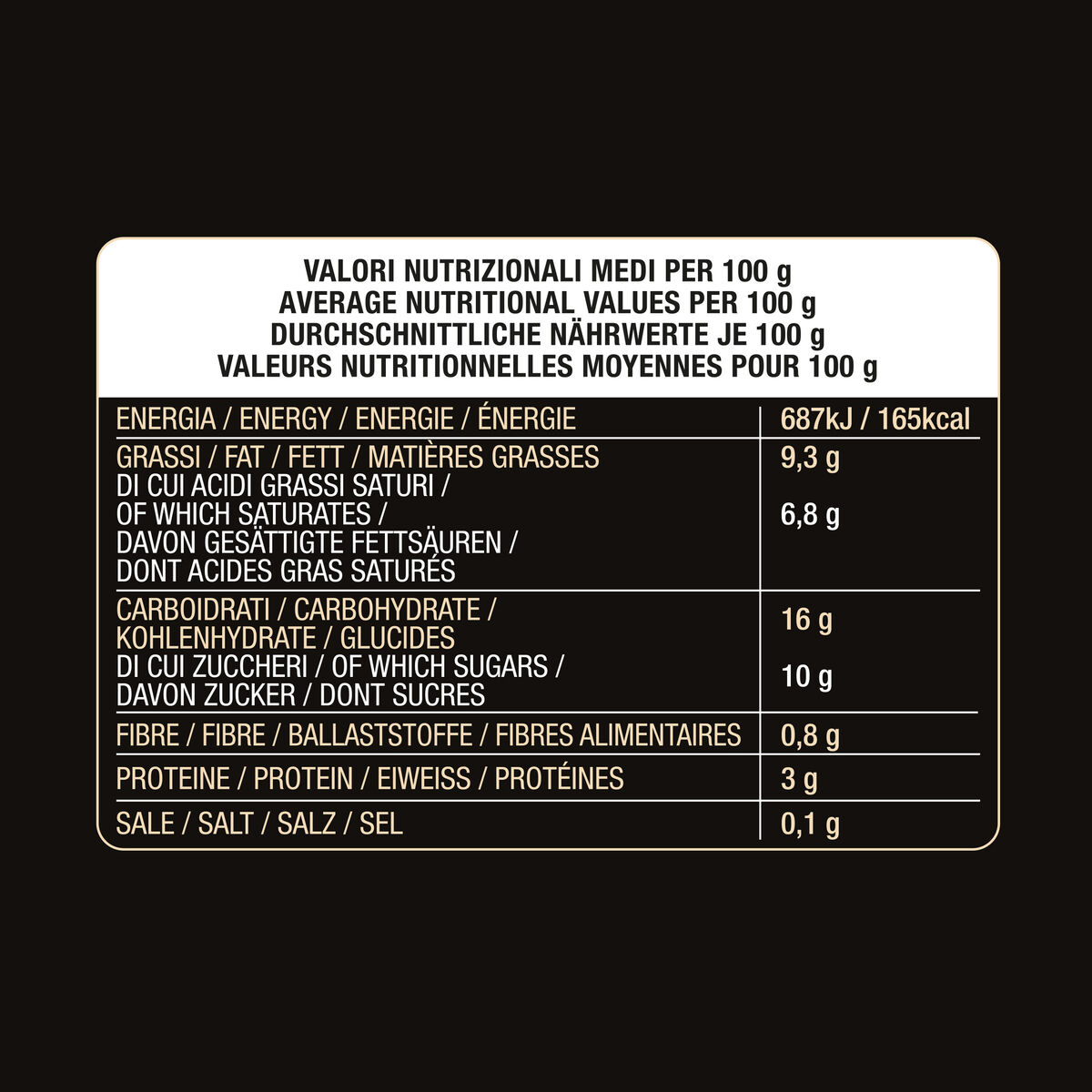 Borbone Coffee Cream with Baileys®,