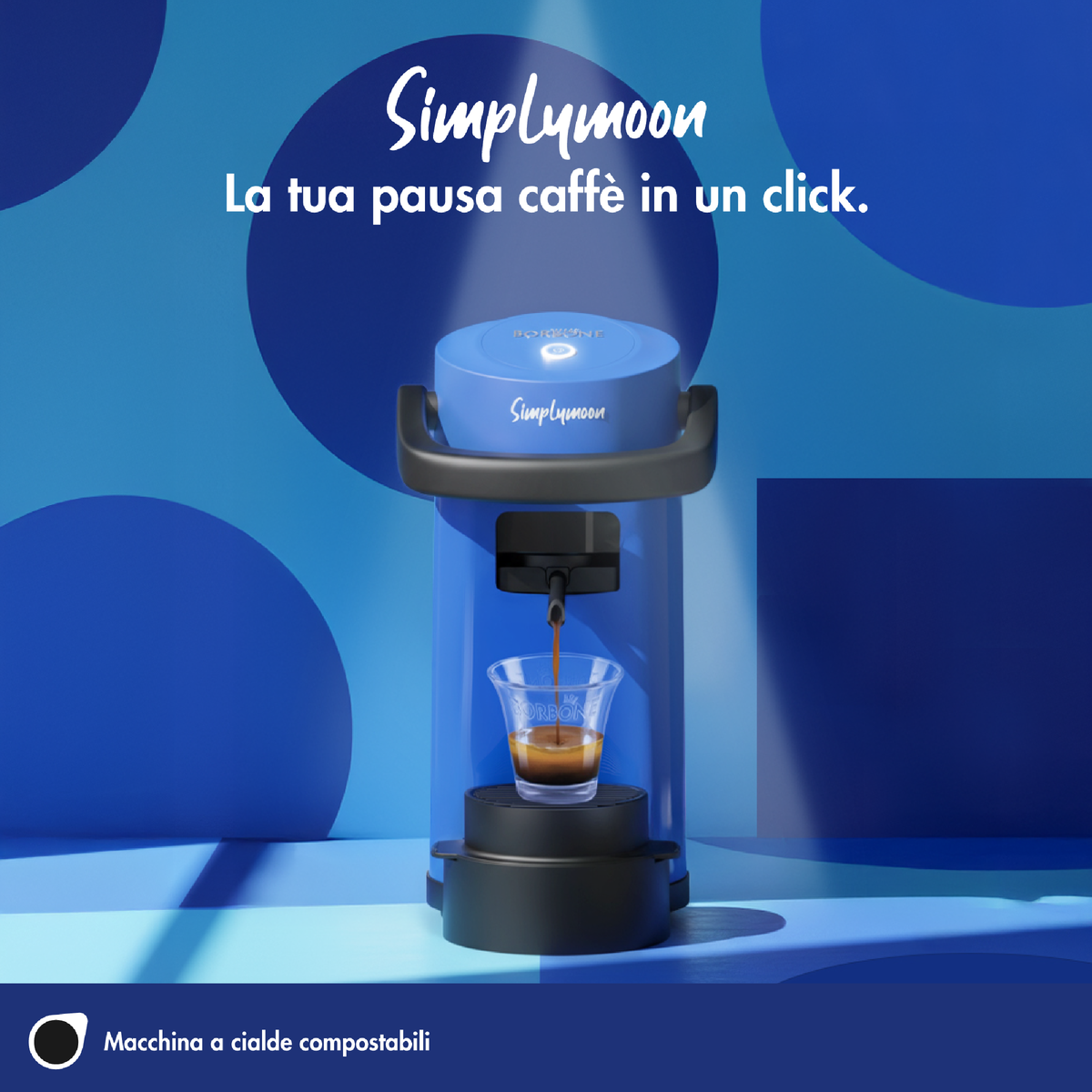 Simplymoon Caffè Borbone BLAU,