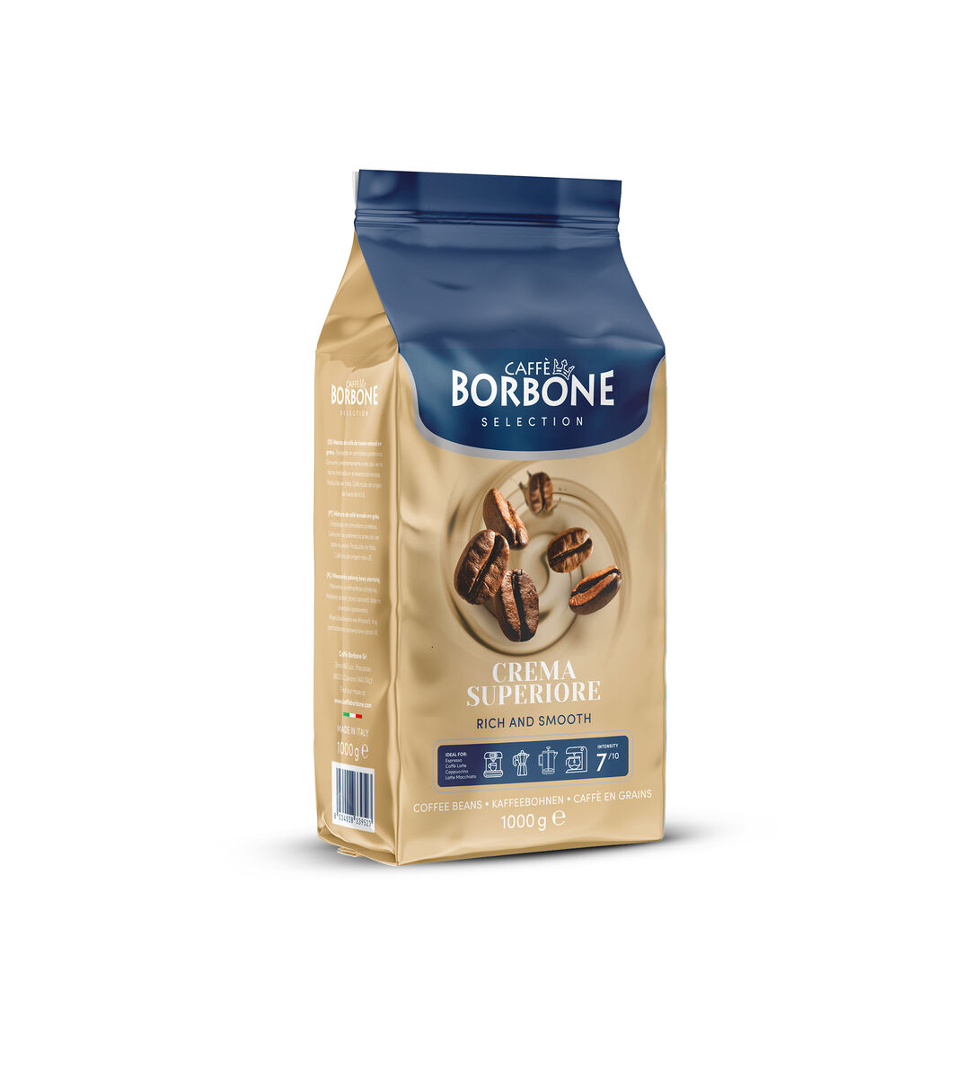 Borbone Caffè en grains de café Grani Nobile 1Kg – Italian Gourmet FR