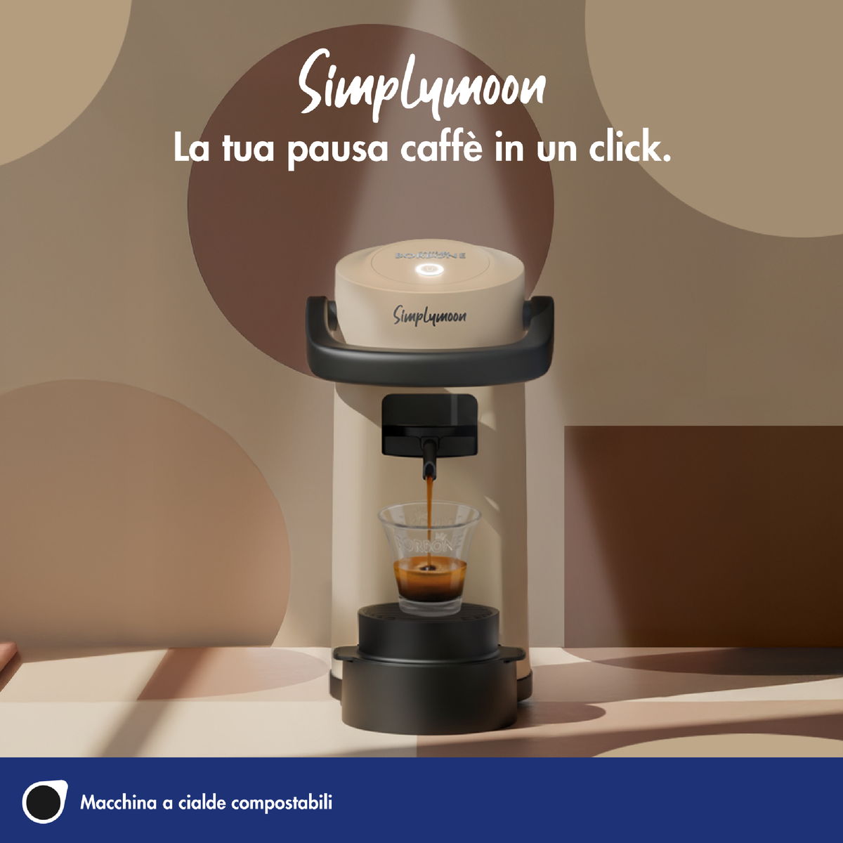Simplymoon Caffè Borbone BEIGE,