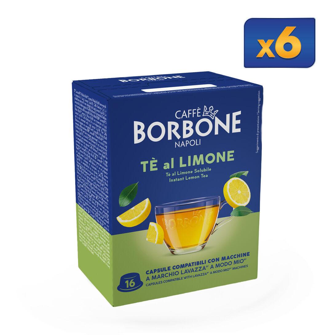 Capsule compatibili con macchine a marchio Lavazza* A Modo Mio* t al limone | Caff Borbone Capsule compatibili con macchine a marchio Lavazza* A Modo Mio* t al limone | Caff Borbone