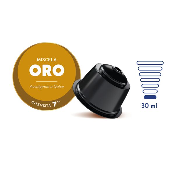 90 Nuove Capsule Borbone Compatibili con Macchine da Caffè Nescafè®* Dolce Gusto®* Miscela Oro,  null