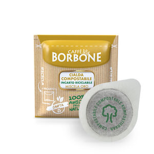 50 GOLD Blend ESE Paper Pods 44 mm Caffè Borbone,
