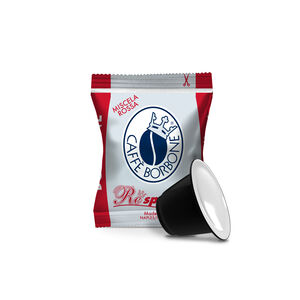 apsule Borbone REspresso Miscela ROSSA COMPATIBILI con macchine ad uso domestico a marchio Nespresso®*