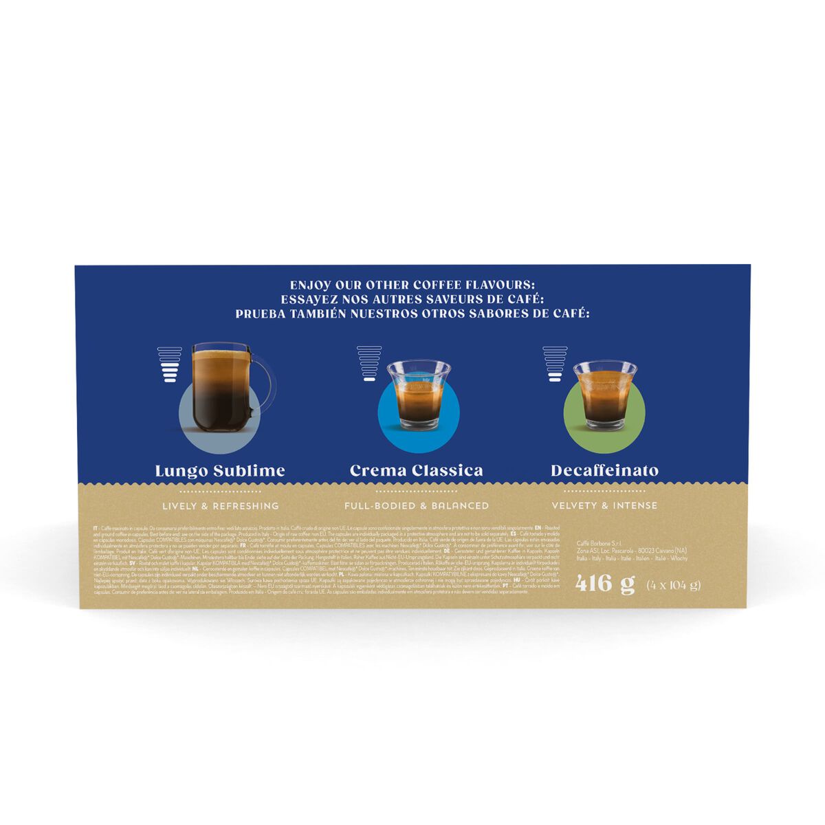 New Capsules Compatible with Nescafè®* Dolce Gusto®* Coffee Machines,