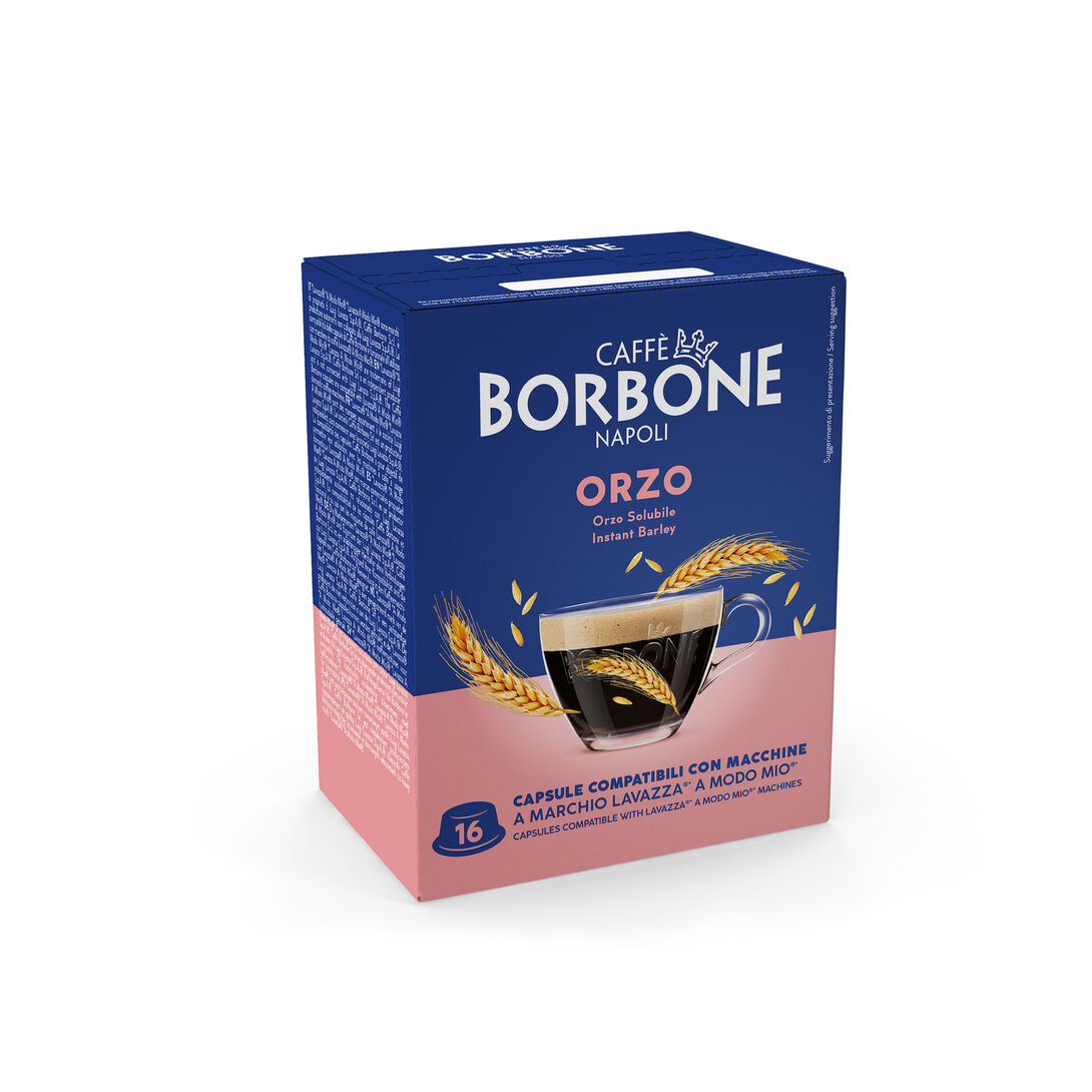 Capsules compatible with Lavazza* A Modo Mio* Barley| Caff Borbone Capsules compatible with Lavazza* A Modo Mio* Barley| Caff Borbone