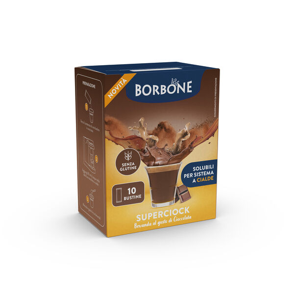 10 STICK INSTANT PREPARATION FOR "SUPERCIOCK" CHOCOLATE FLAVORED DRINK,