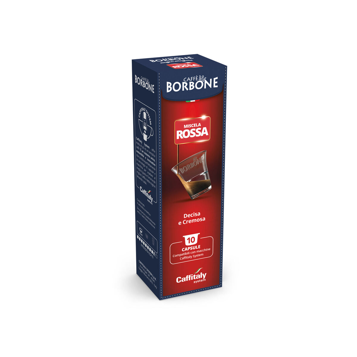 Capsule originali Caffitaly miscela Borbone ROSSA